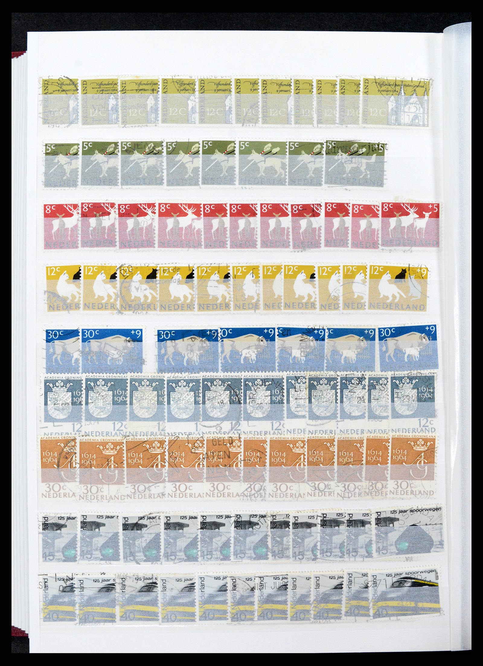 37296 083 - Postzegelverzameling 37296 Nederland 1852-1981.
