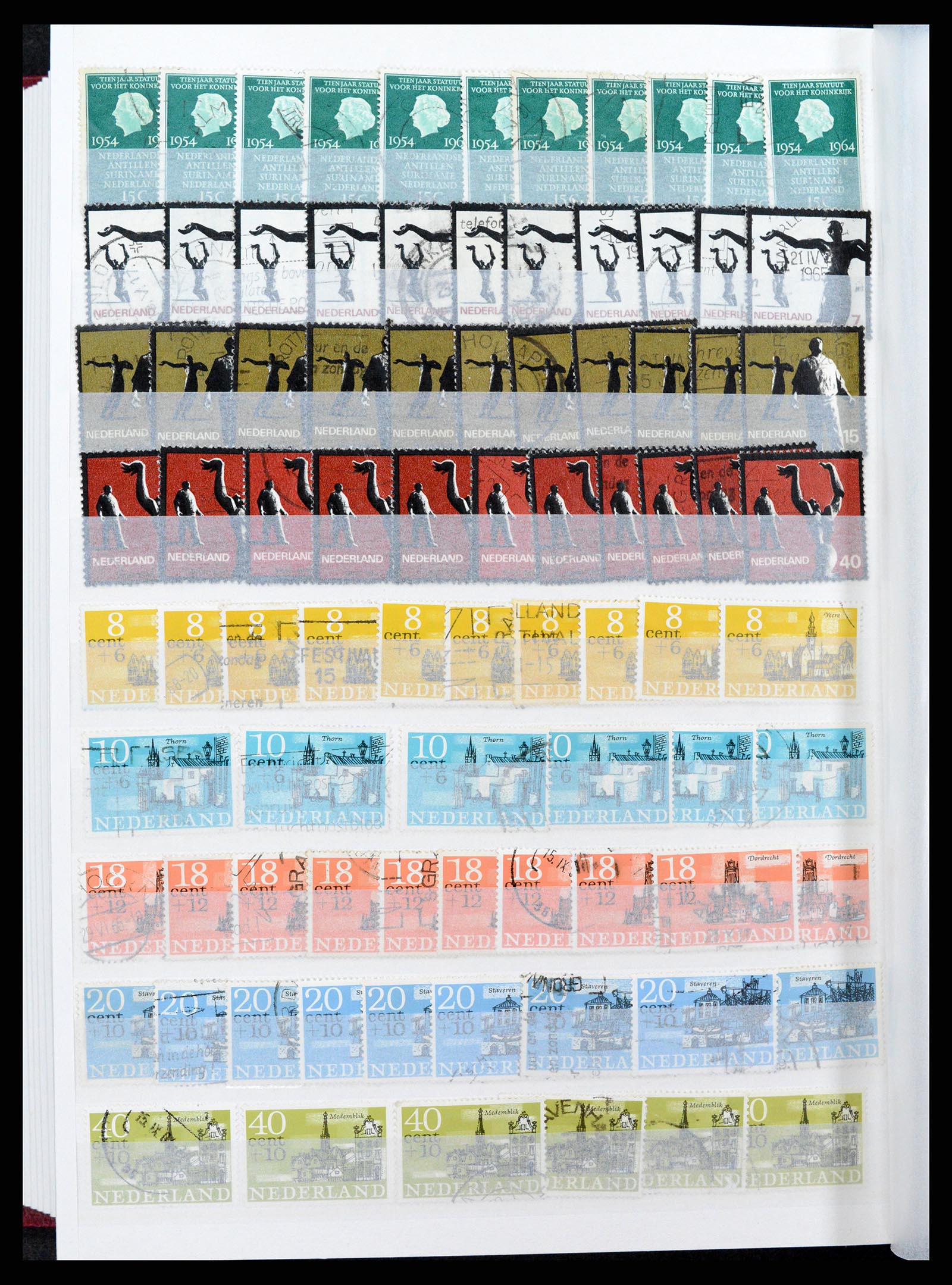 37296 085 - Postzegelverzameling 37296 Nederland 1852-1981.