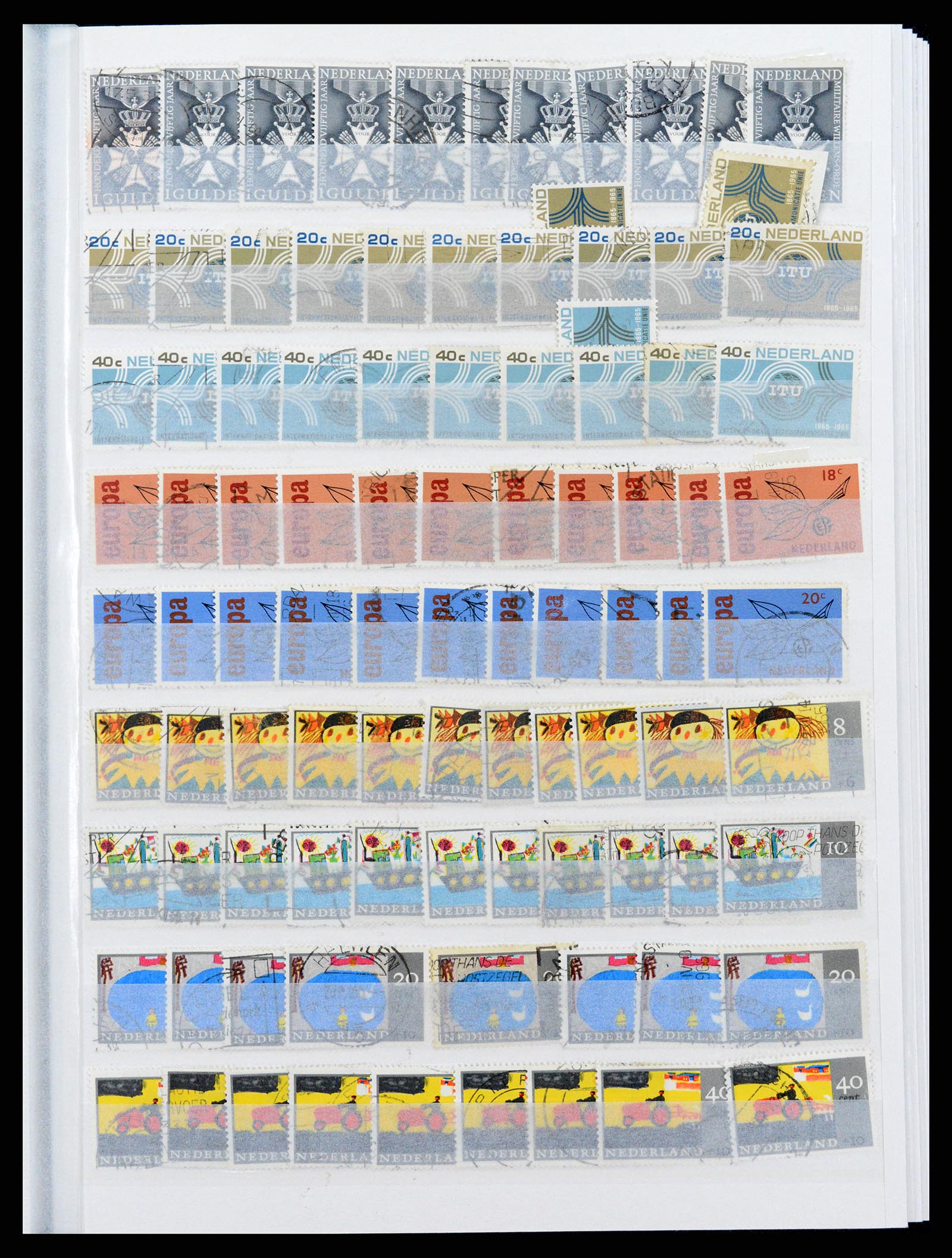 37296 086 - Postzegelverzameling 37296 Nederland 1852-1981.