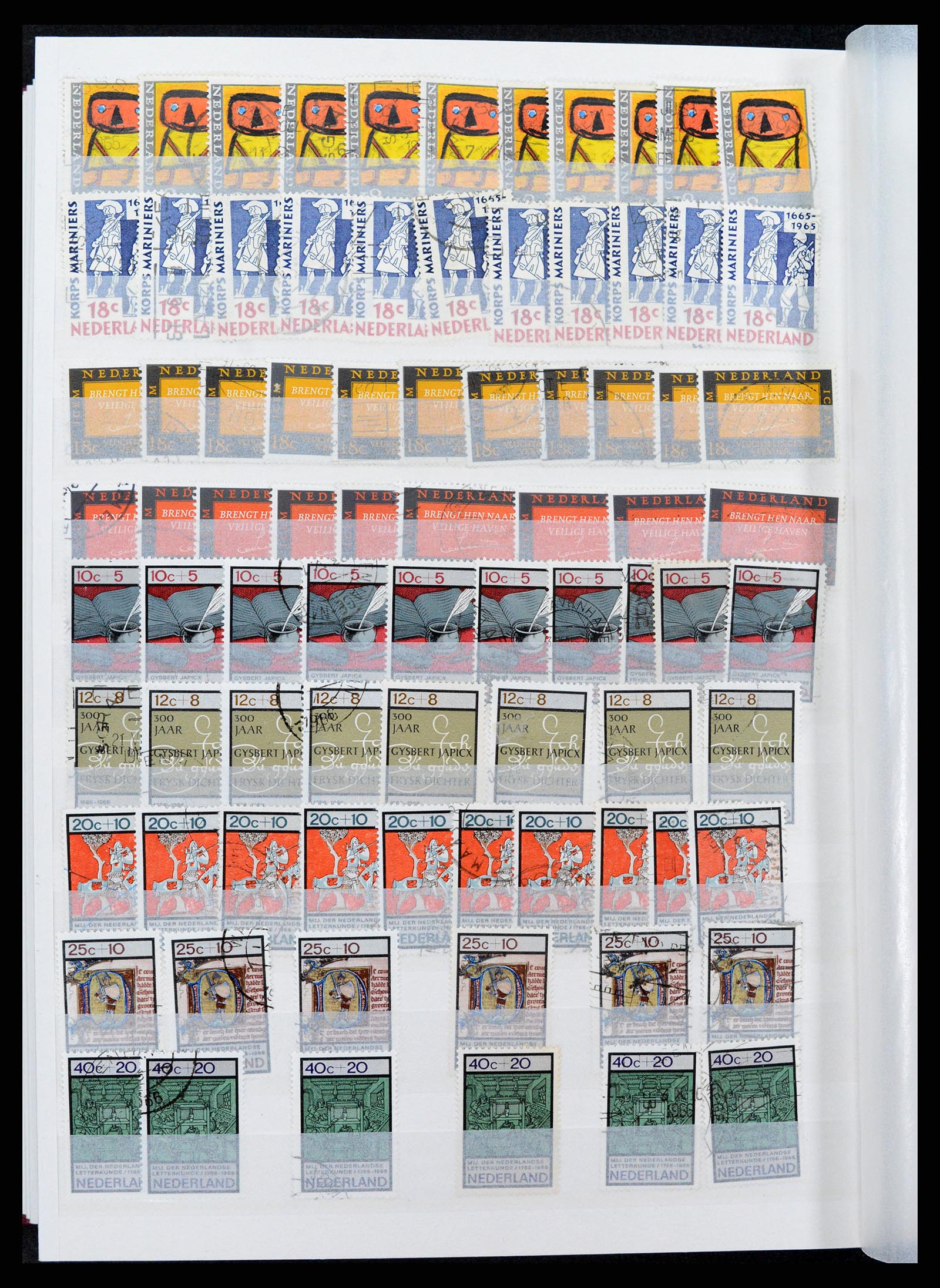 37296 087 - Postzegelverzameling 37296 Nederland 1852-1981.