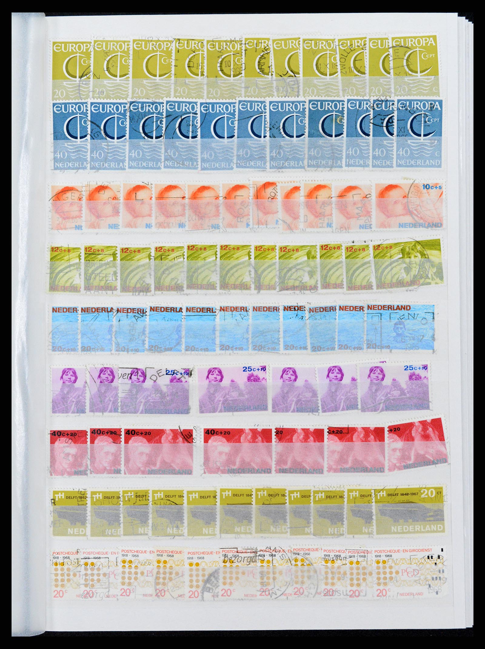 37296 088 - Postzegelverzameling 37296 Nederland 1852-1981.