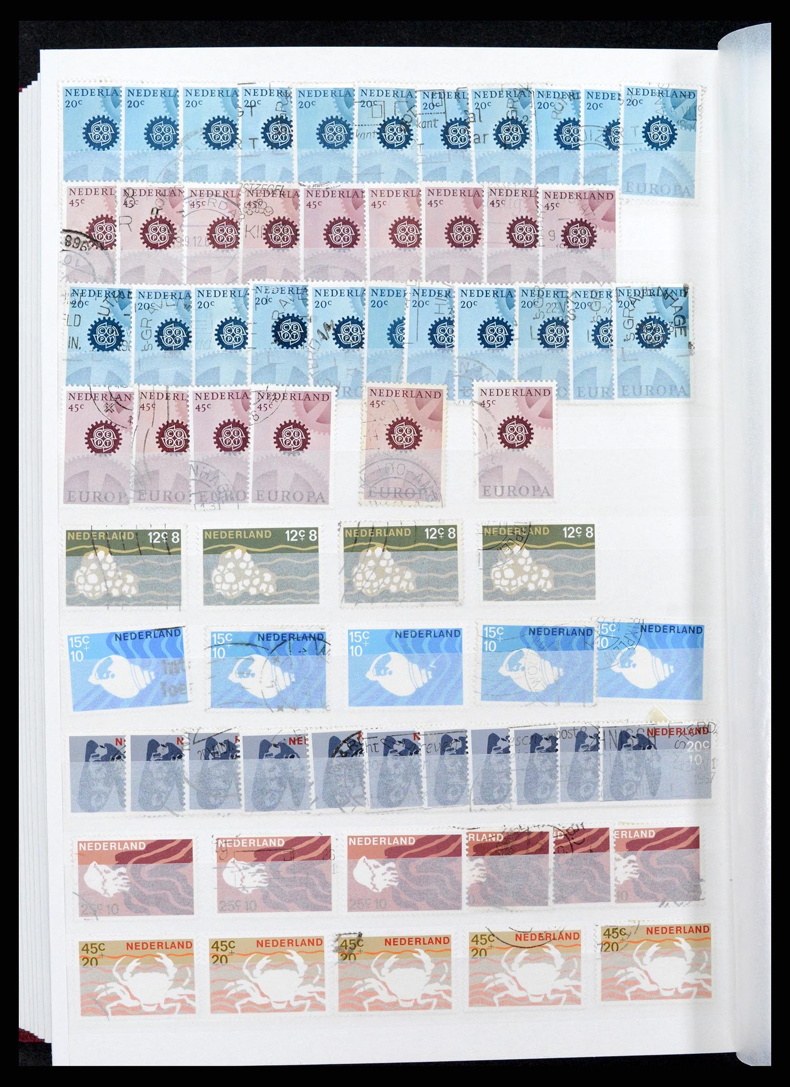 37296 089 - Postzegelverzameling 37296 Nederland 1852-1981.