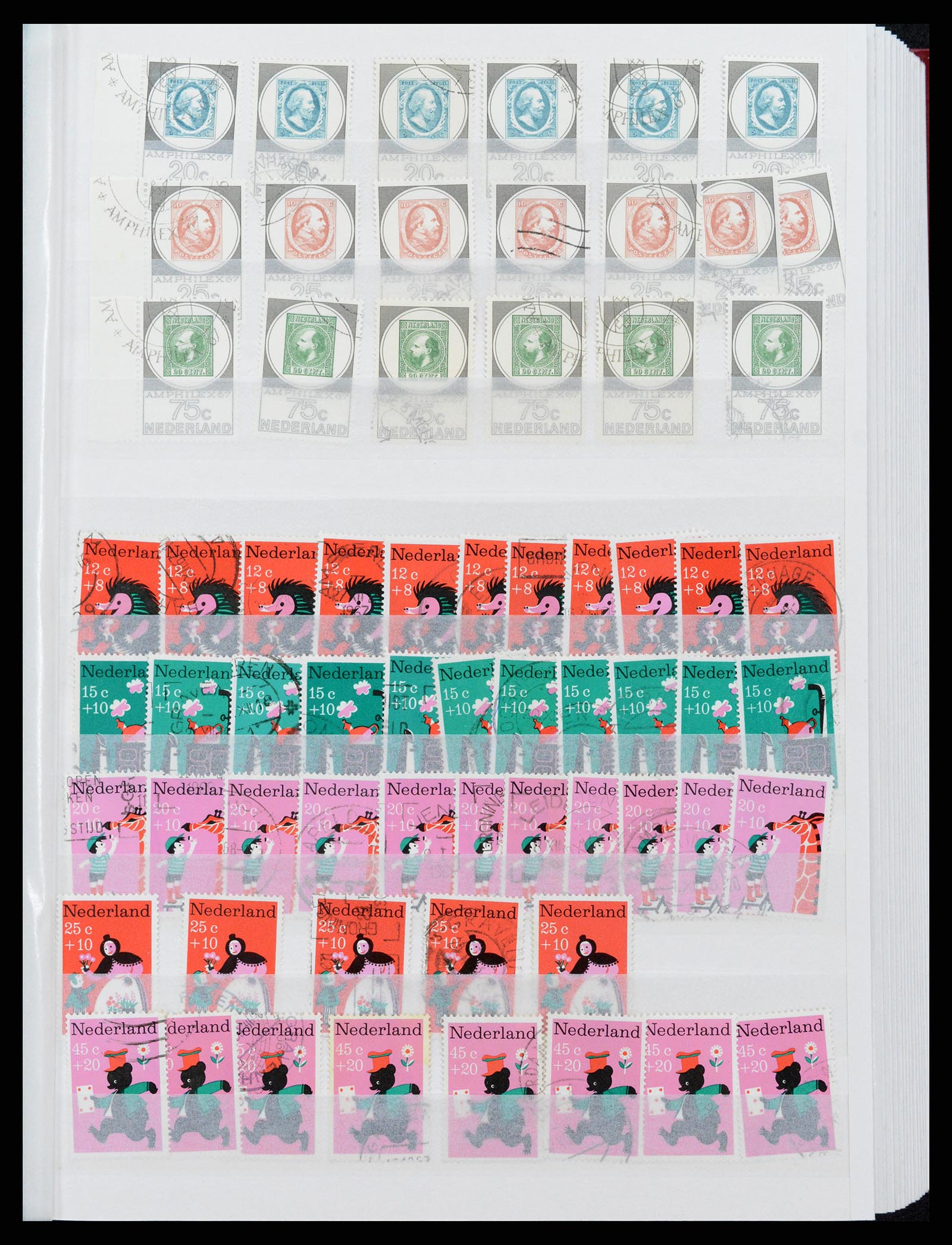 37296 090 - Postzegelverzameling 37296 Nederland 1852-1981.