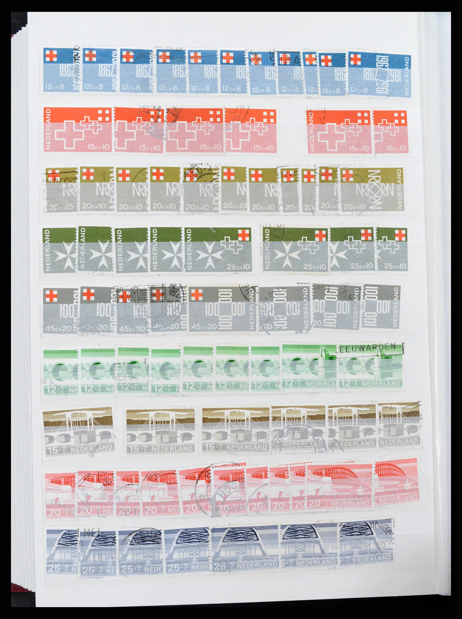 37296 091 - Postzegelverzameling 37296 Nederland 1852-1981.