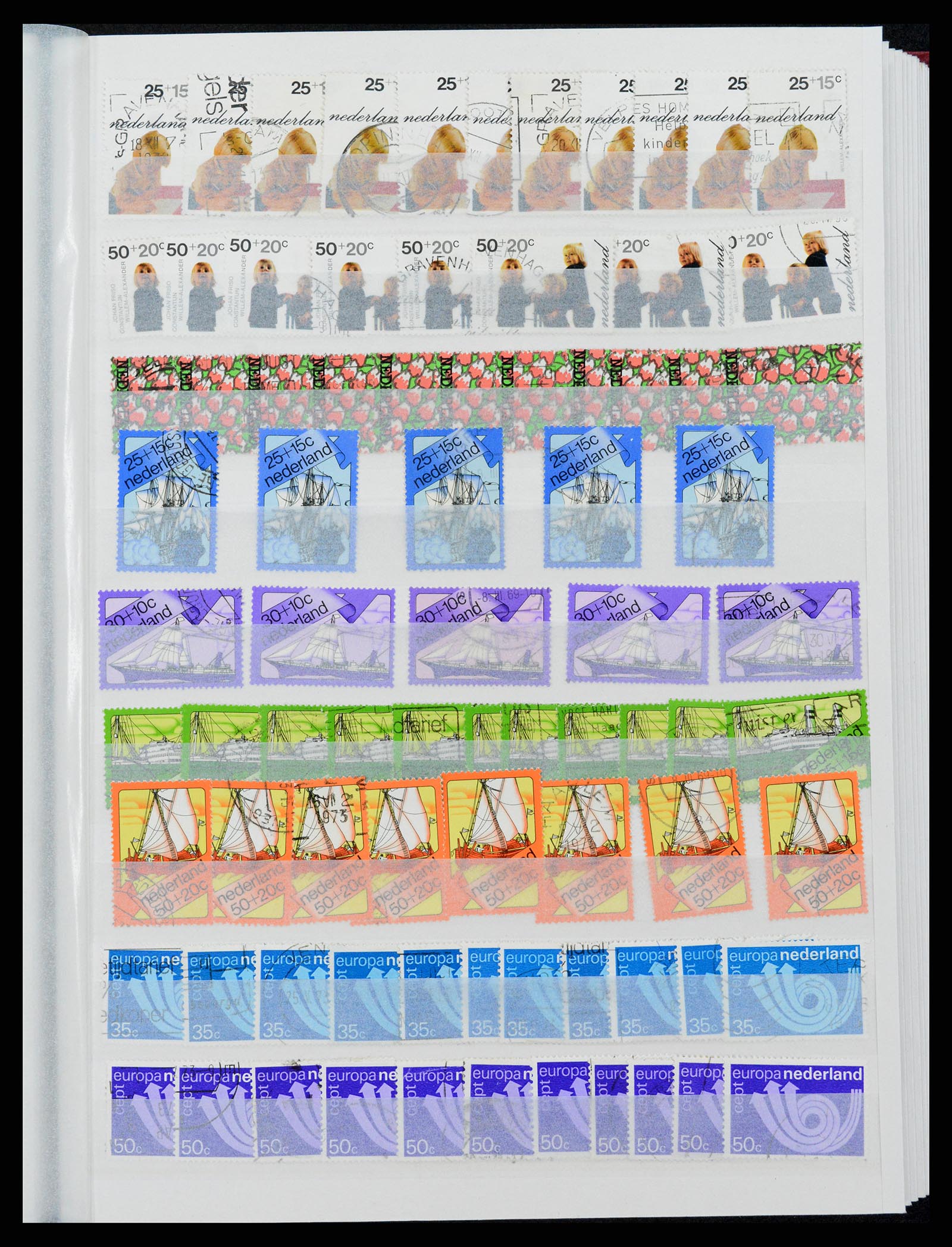 37296 104 - Postzegelverzameling 37296 Nederland 1852-1981.