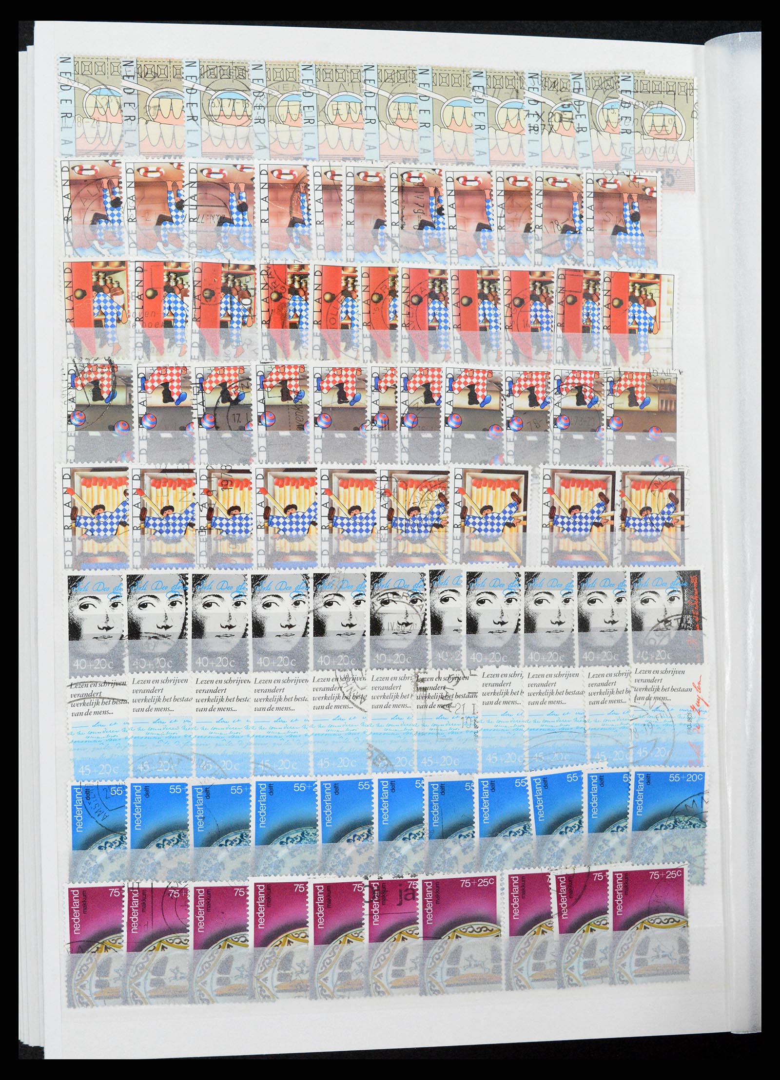 37296 119 - Postzegelverzameling 37296 Nederland 1852-1981.