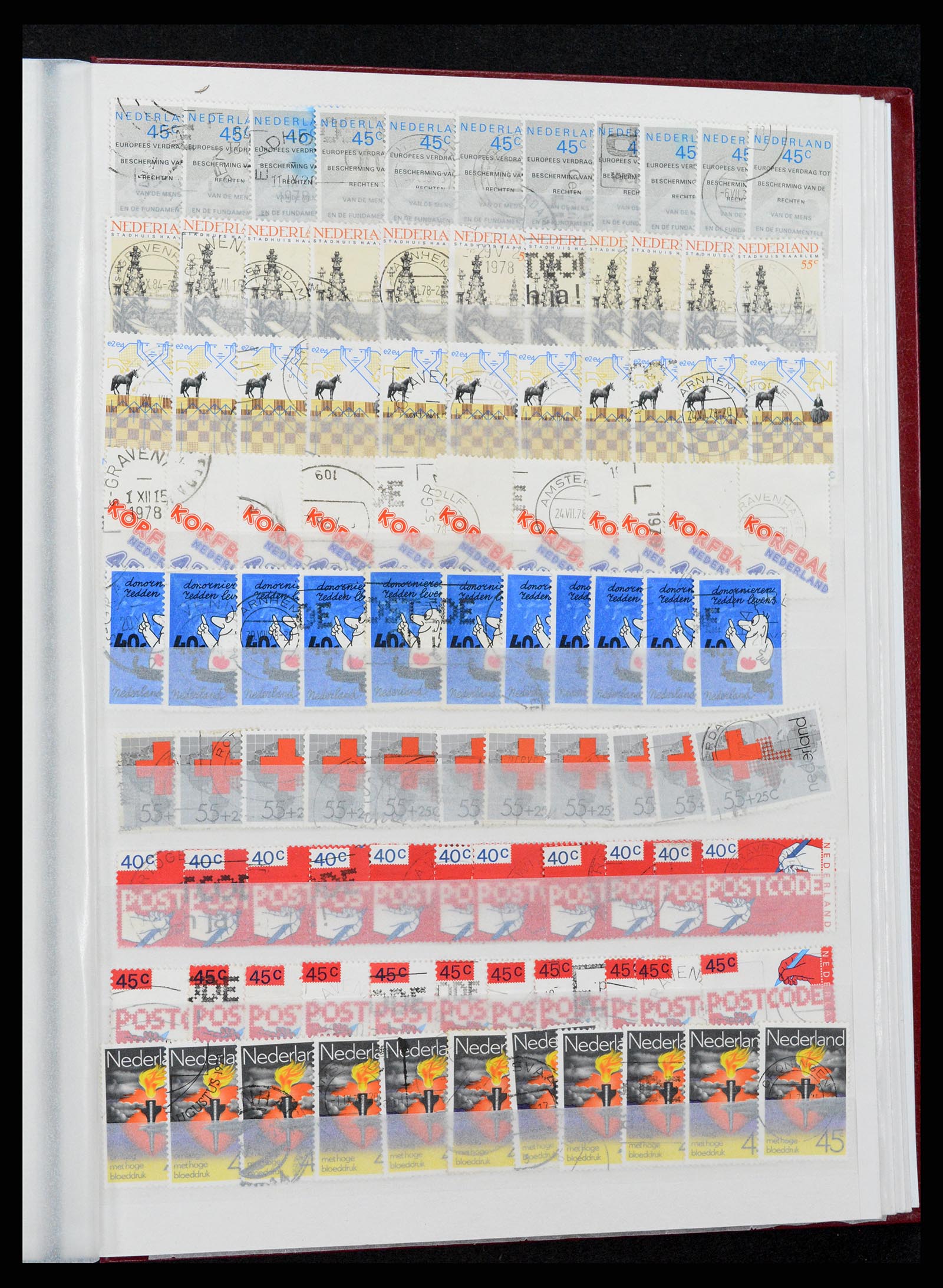 37296 120 - Postzegelverzameling 37296 Nederland 1852-1981.