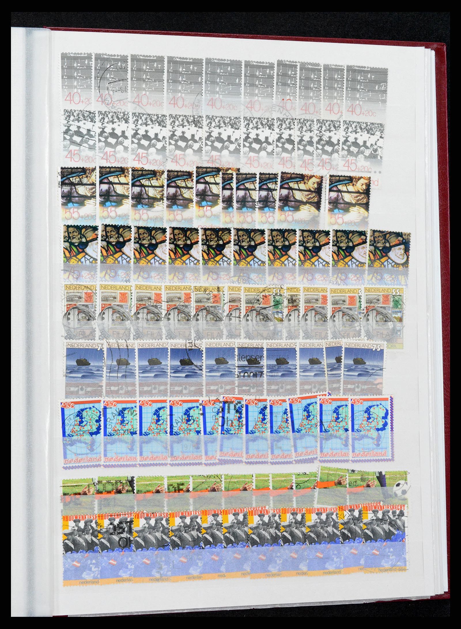 37296 121 - Postzegelverzameling 37296 Nederland 1852-1981.