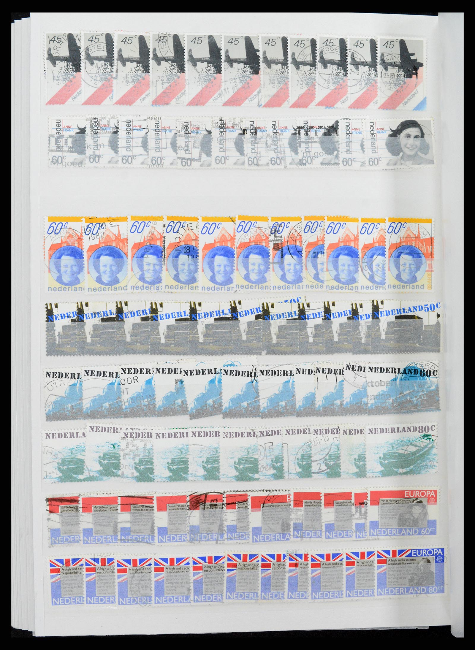 37296 125 - Postzegelverzameling 37296 Nederland 1852-1981.