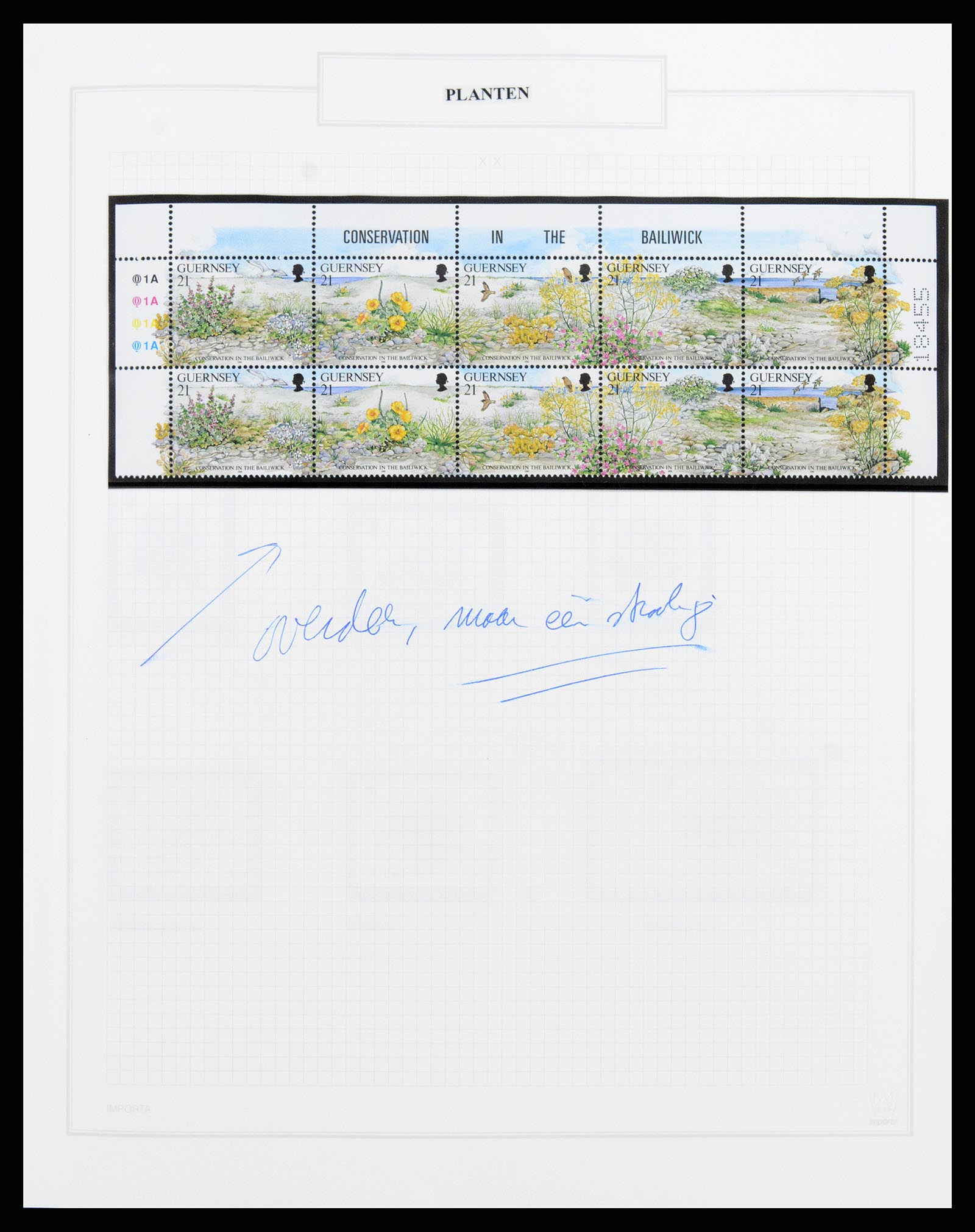 37298 067 - Postzegelverzameling 37298 Motief flora 1953-2000.