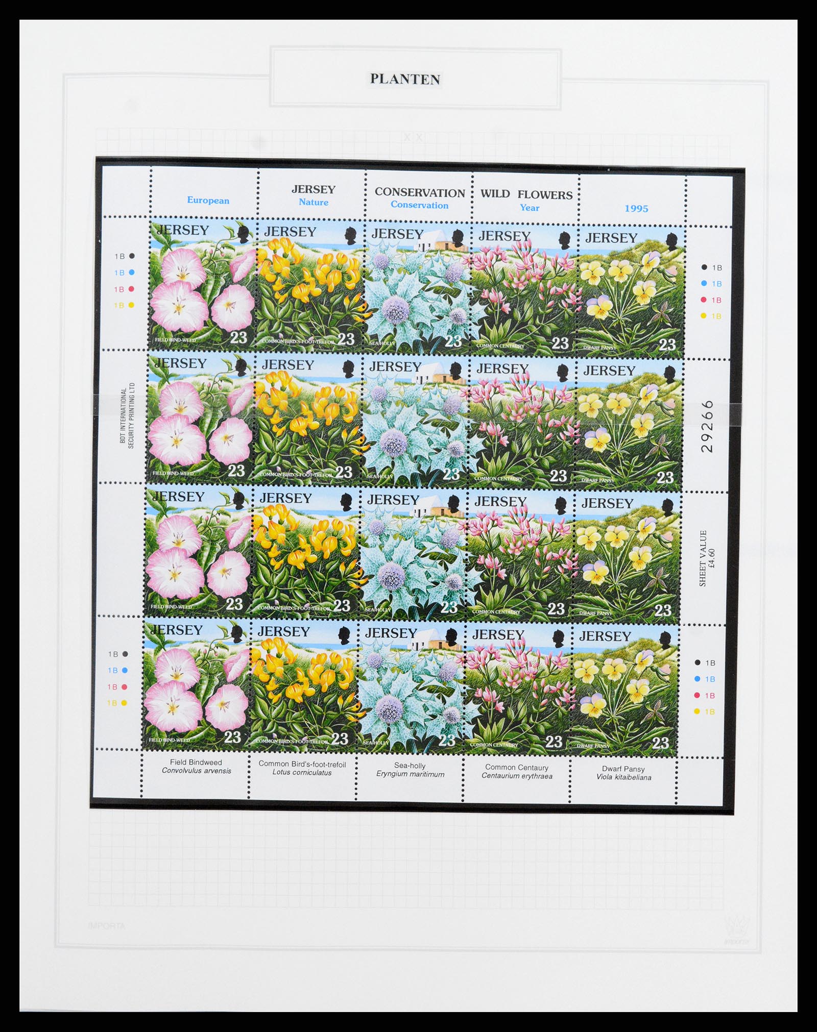 37298 108 - Stamp collection 37298 Theme Flora 1953-2000.