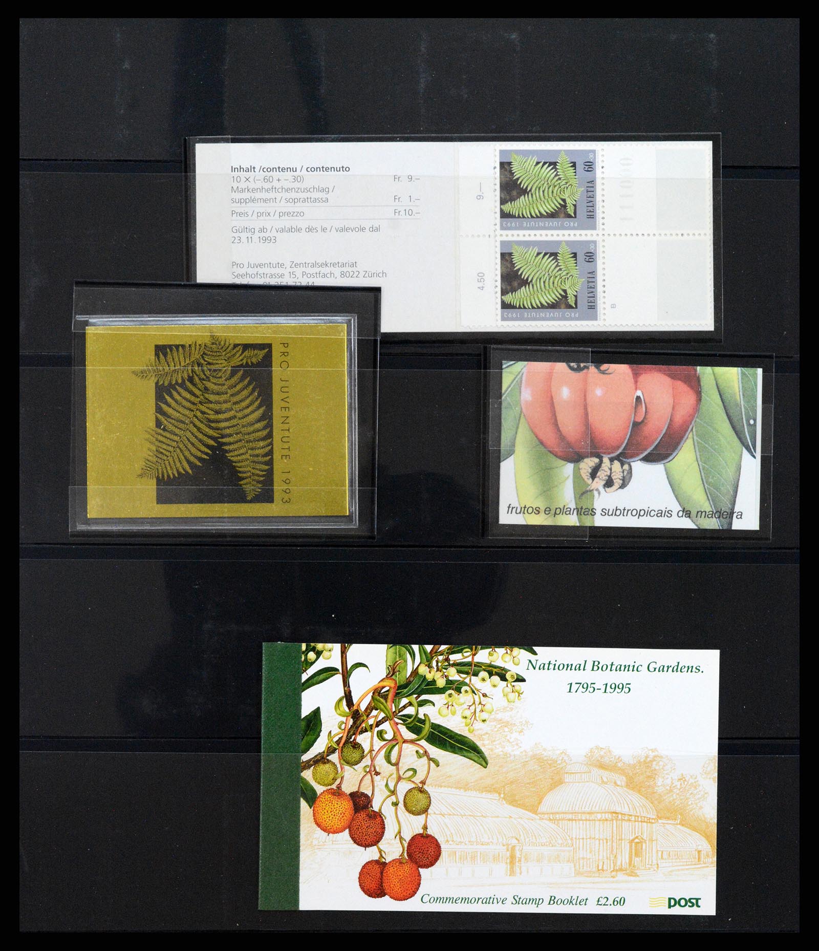 37298 349 - Postzegelverzameling 37298 Motief flora 1953-2000.