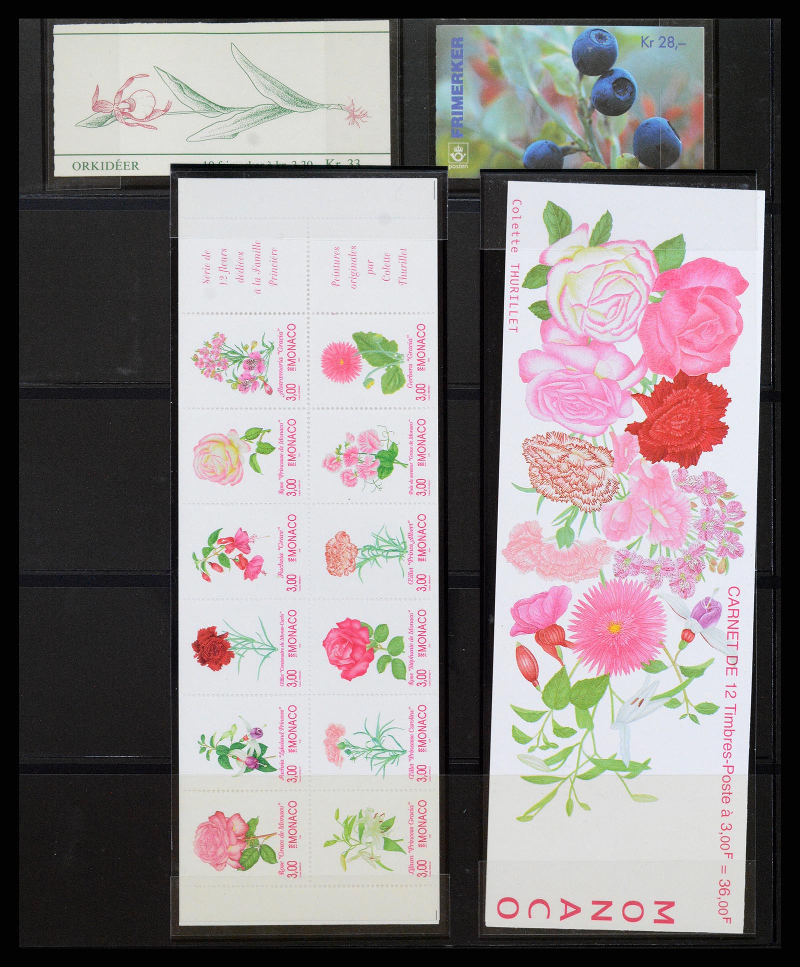 37298 357 - Postzegelverzameling 37298 Motief flora 1953-2000.