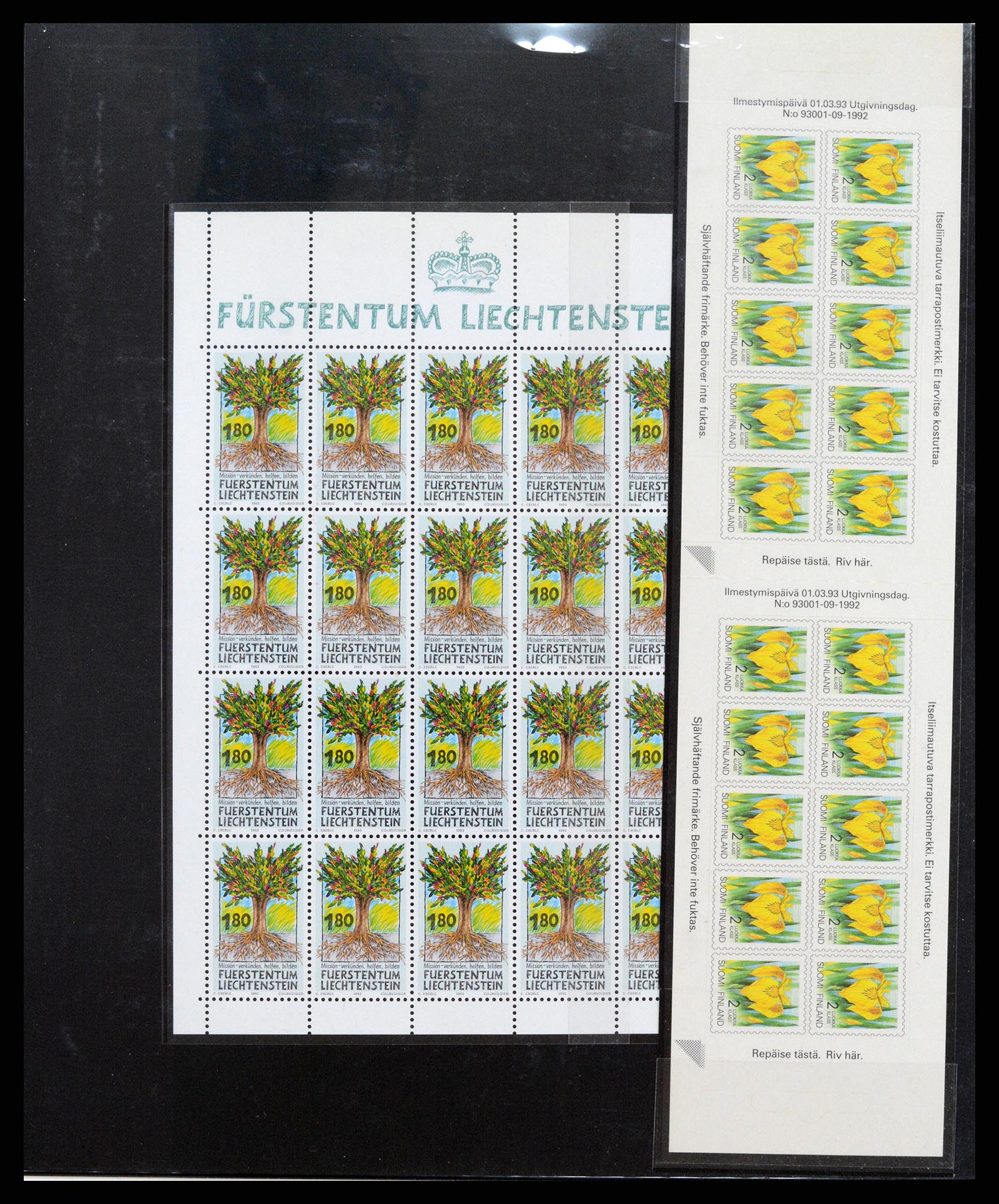 37298 360 - Postzegelverzameling 37298 Motief flora 1953-2000.