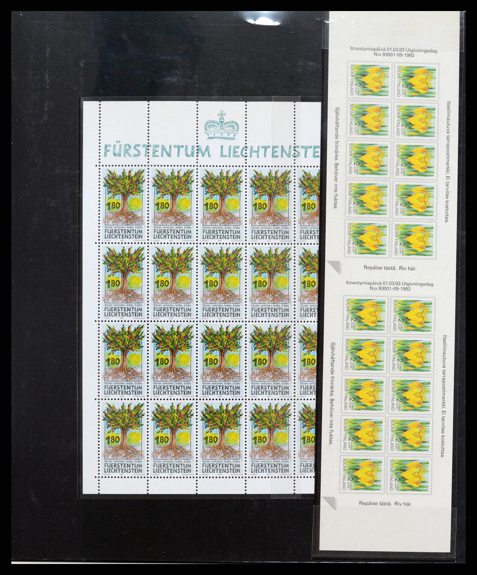 37298 360 - Stamp collection 37298 Theme Flora 1953-2000.