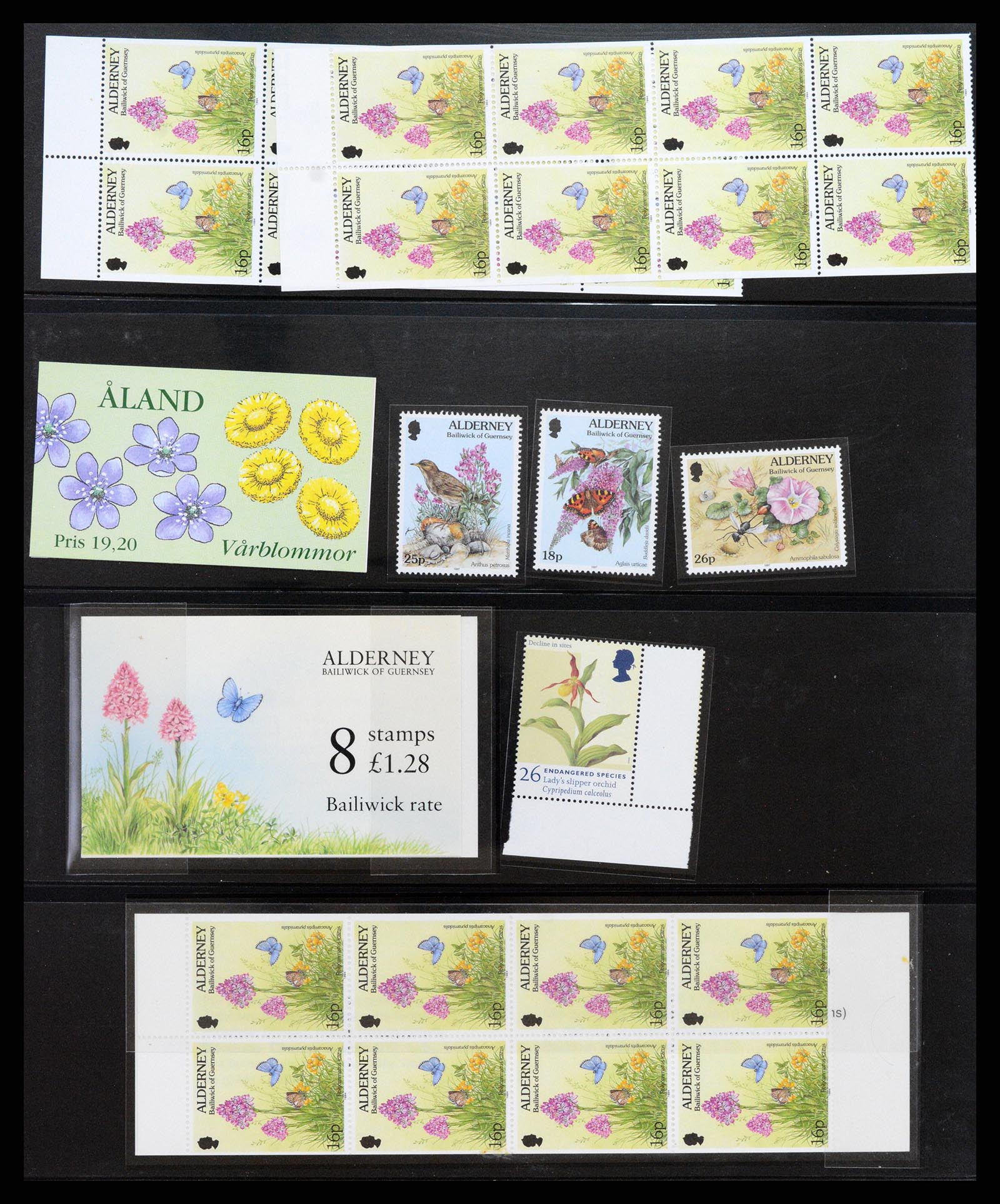 37298 362 - Postzegelverzameling 37298 Motief flora 1953-2000.