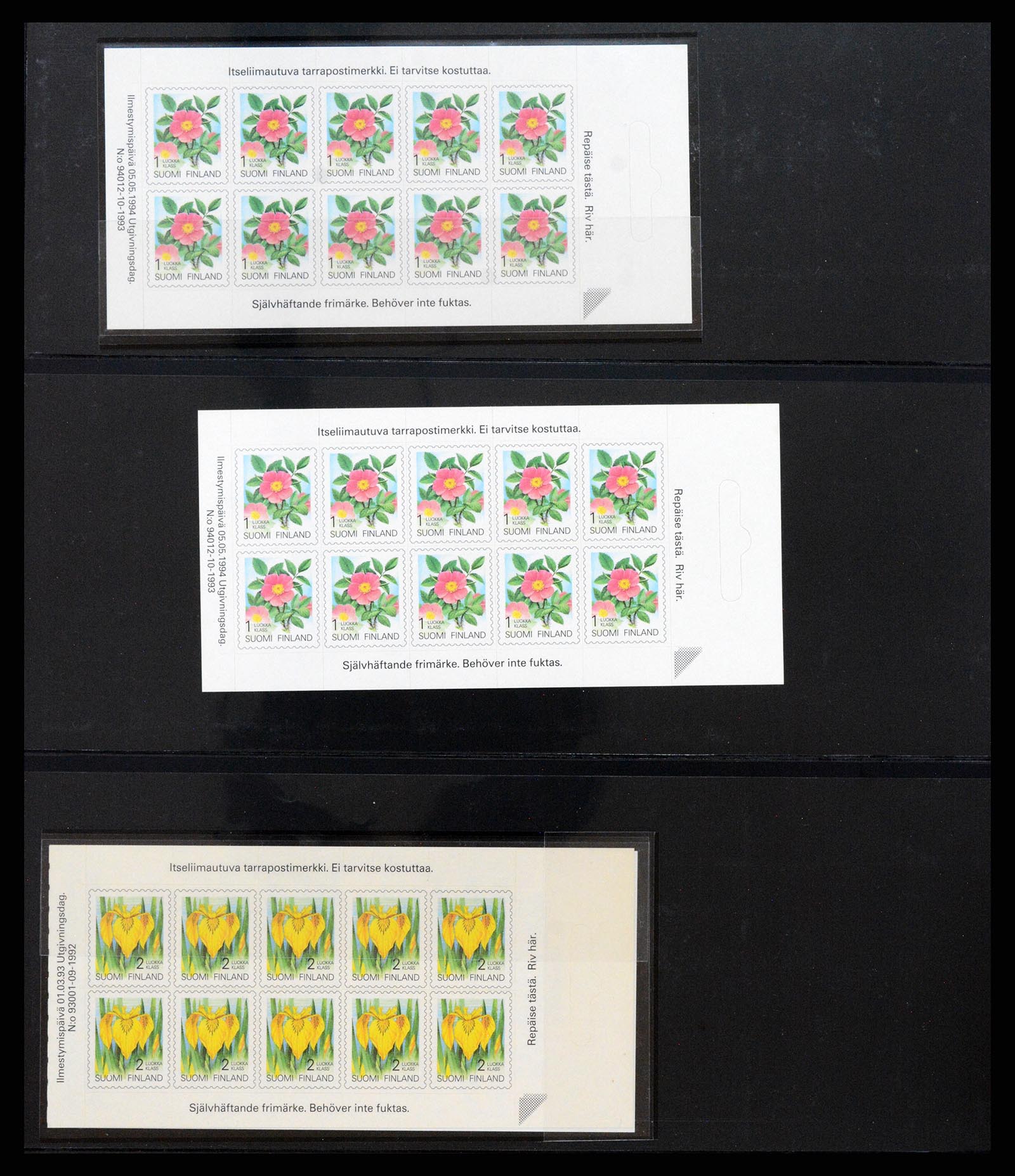 37298 364 - Postzegelverzameling 37298 Motief flora 1953-2000.