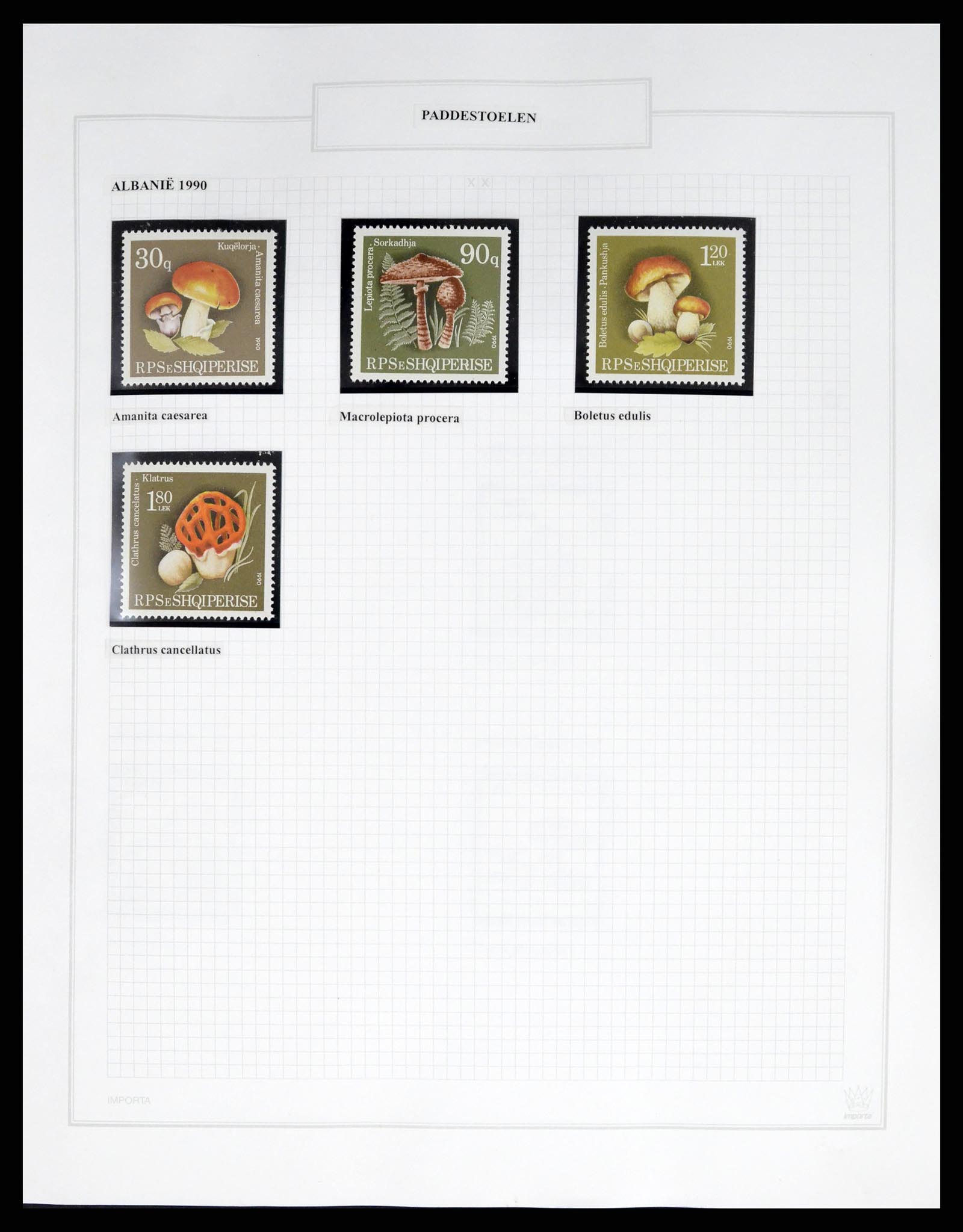 37299 0001 - Postzegelverzameling 37299 Motief dieren 1950-2000.