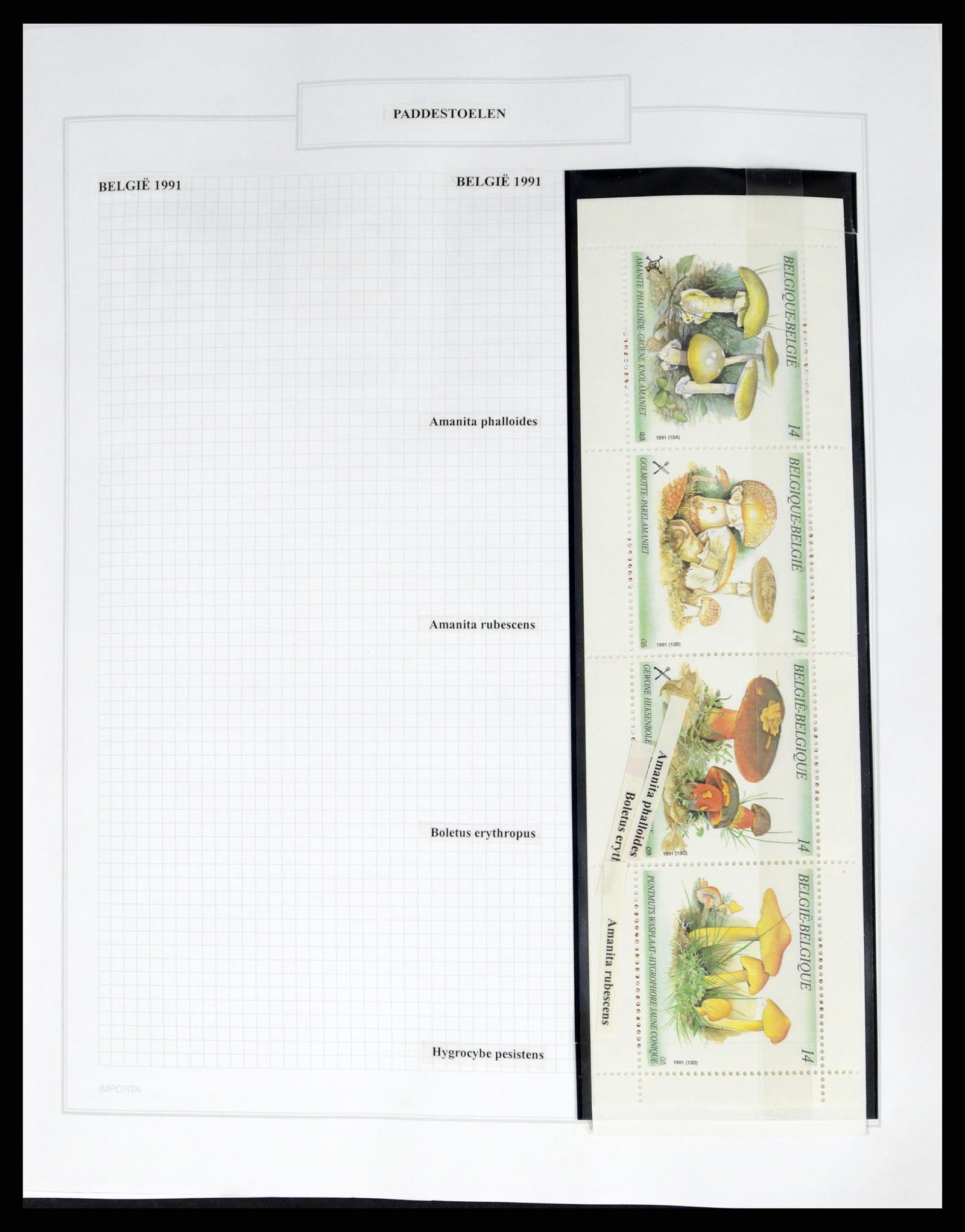 37299 0005 - Postzegelverzameling 37299 Motief dieren 1950-2000.