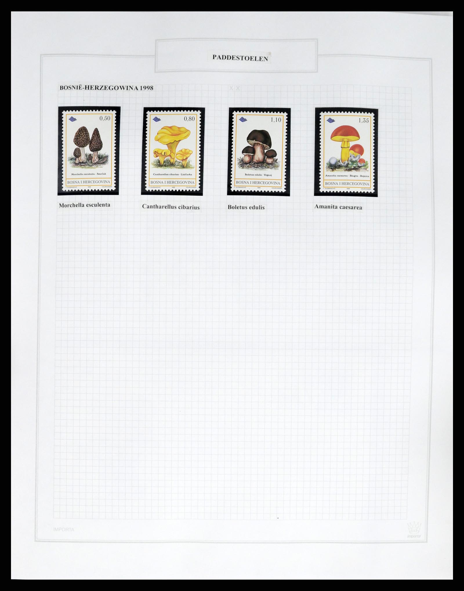 37299 0006 - Postzegelverzameling 37299 Motief dieren 1950-2000.