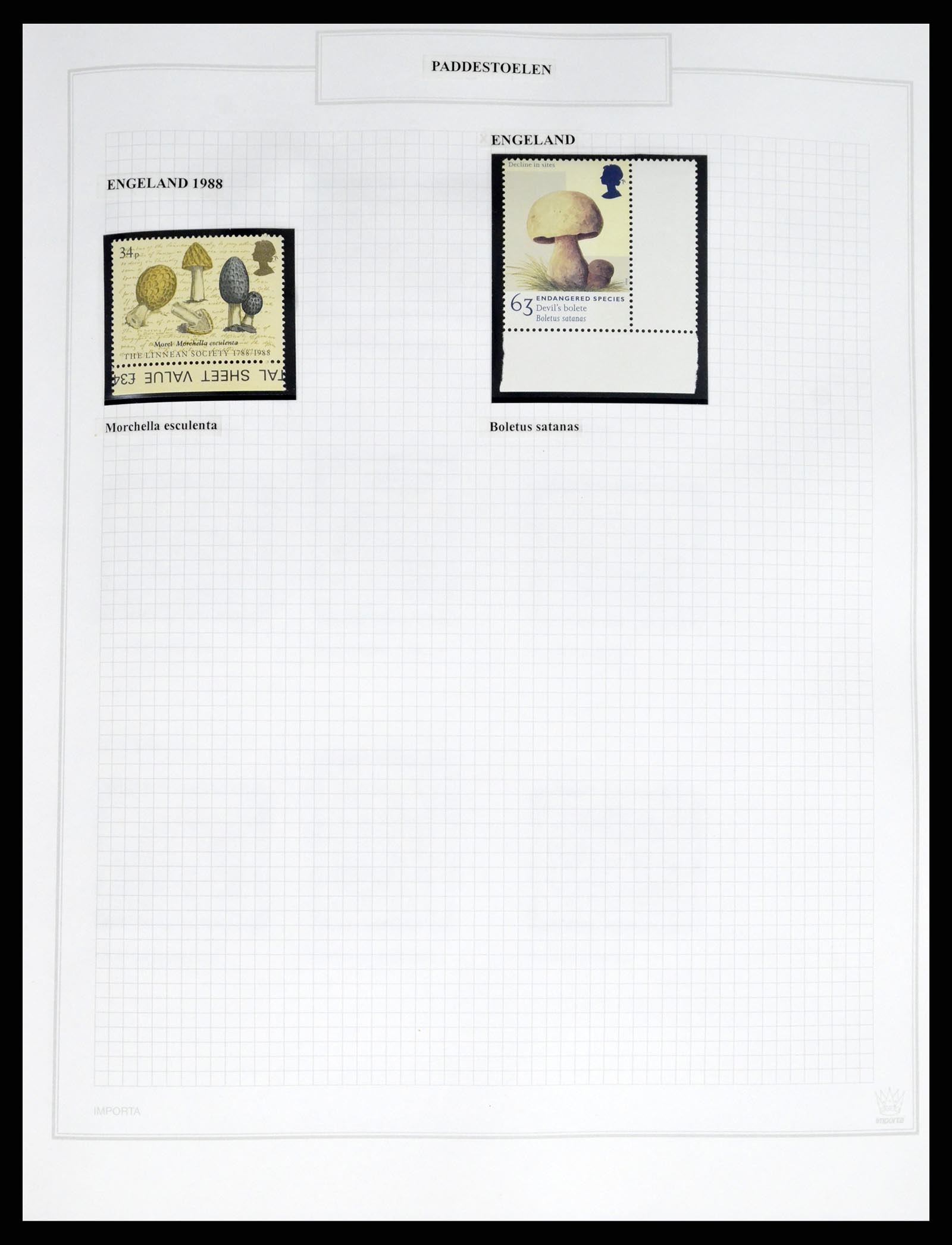 37299 0013 - Postzegelverzameling 37299 Motief dieren 1950-2000.