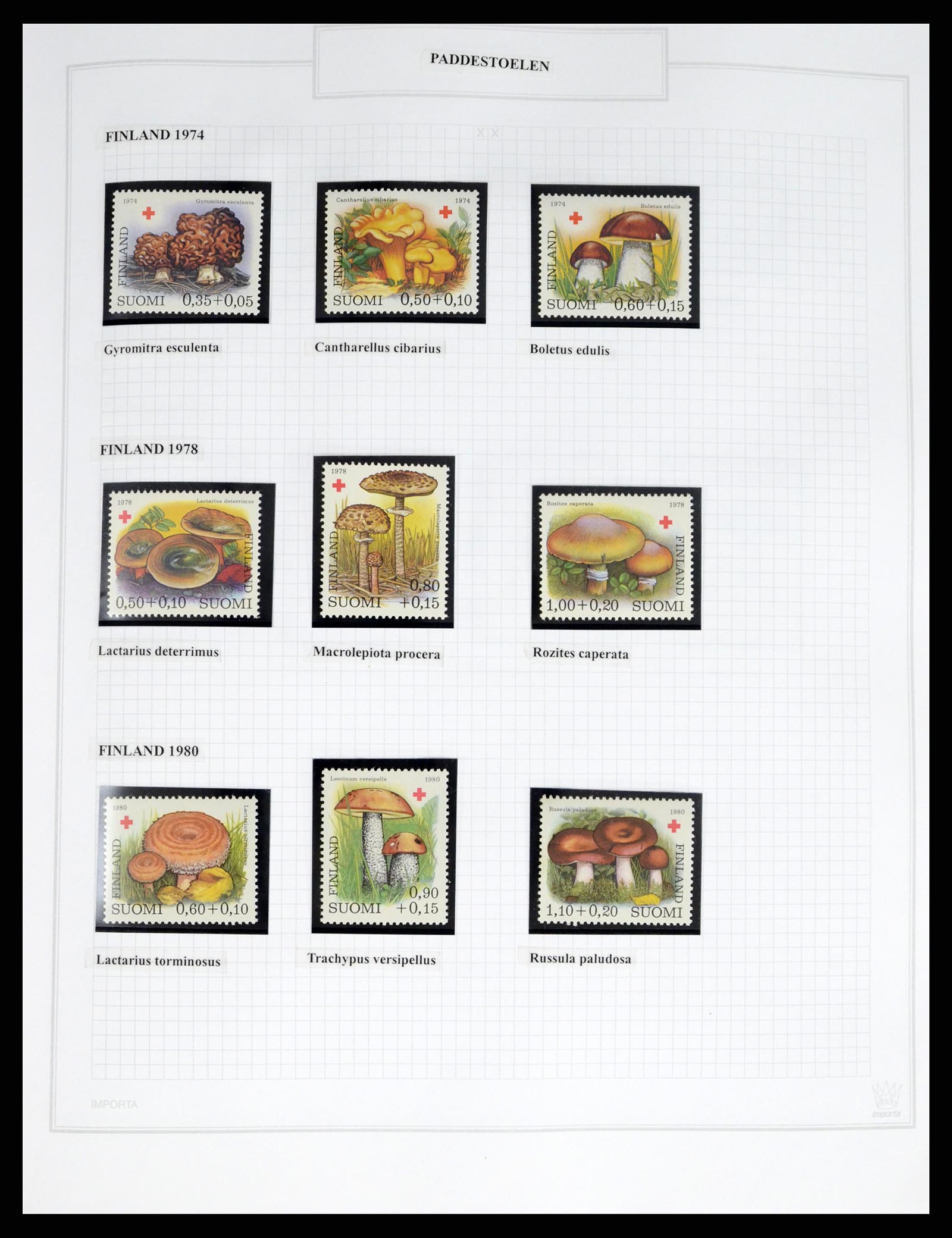 37299 0014 - Postzegelverzameling 37299 Motief dieren 1950-2000.