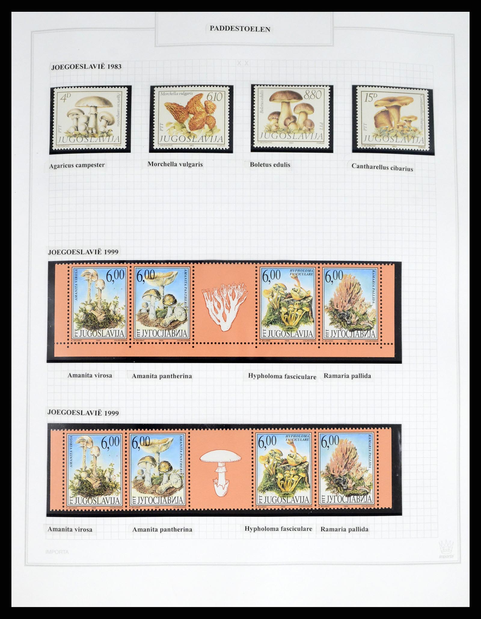 37299 0020 - Postzegelverzameling 37299 Motief dieren 1950-2000.