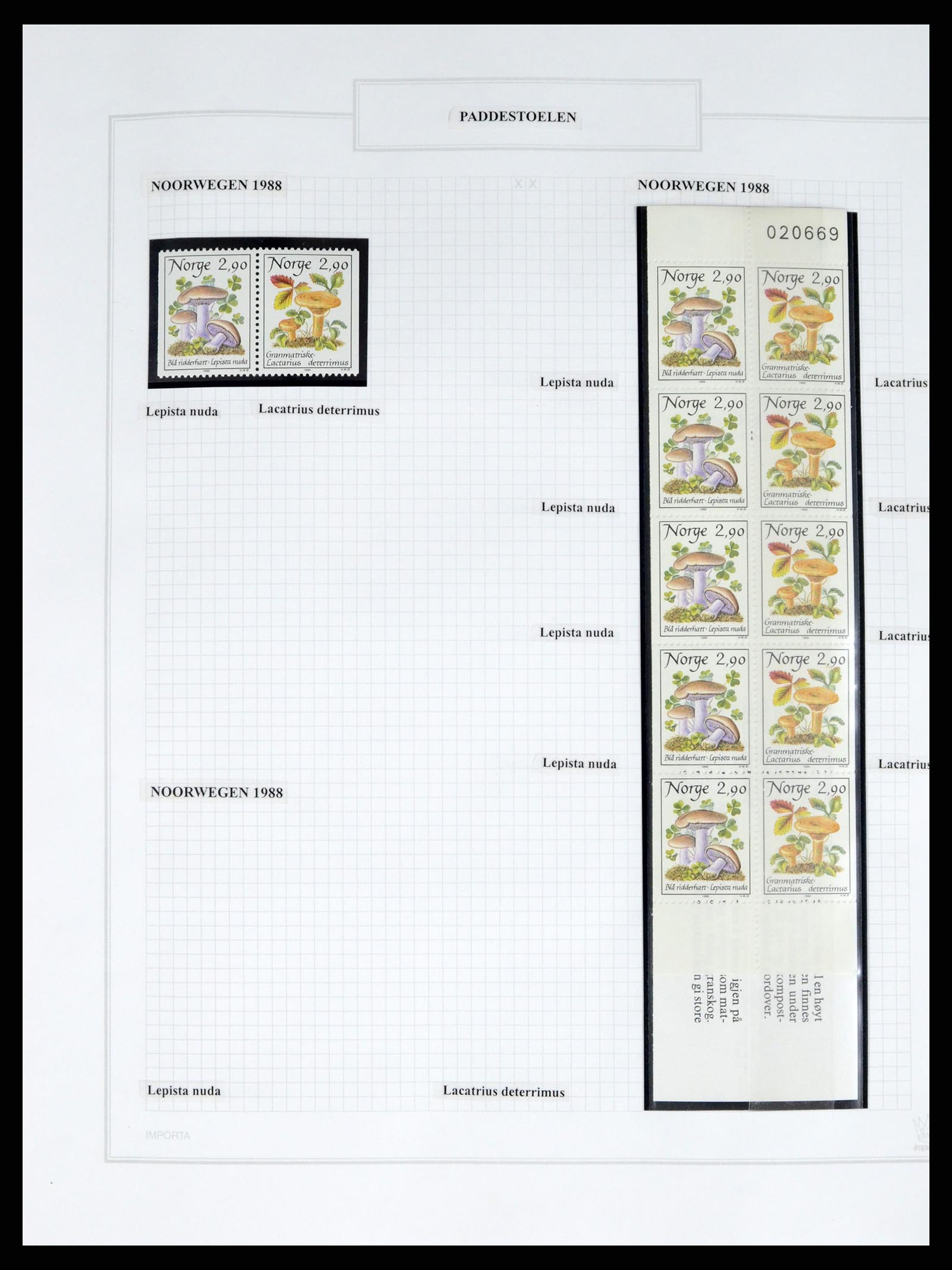 37299 0036 - Stamp collection 37299 Thematic Fauna 1950-2000.