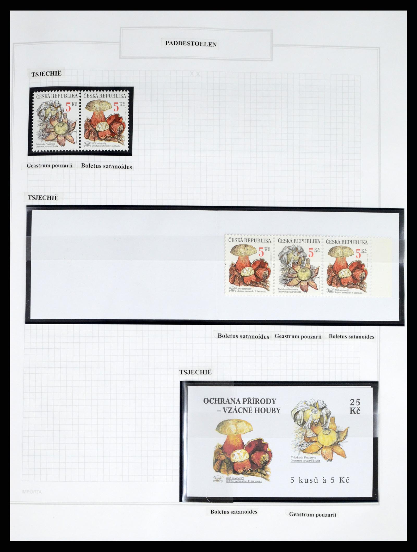 37299 0055 - Postzegelverzameling 37299 Motief dieren 1950-2000.