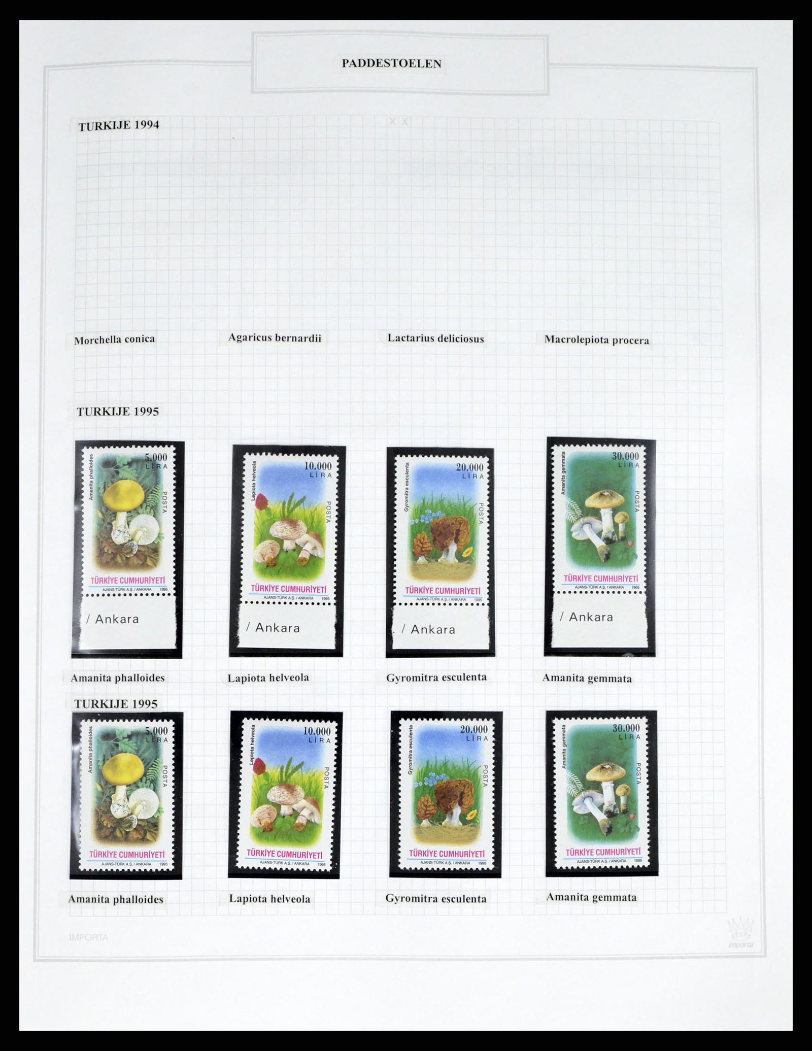 37299 0057 - Postzegelverzameling 37299 Motief dieren 1950-2000.