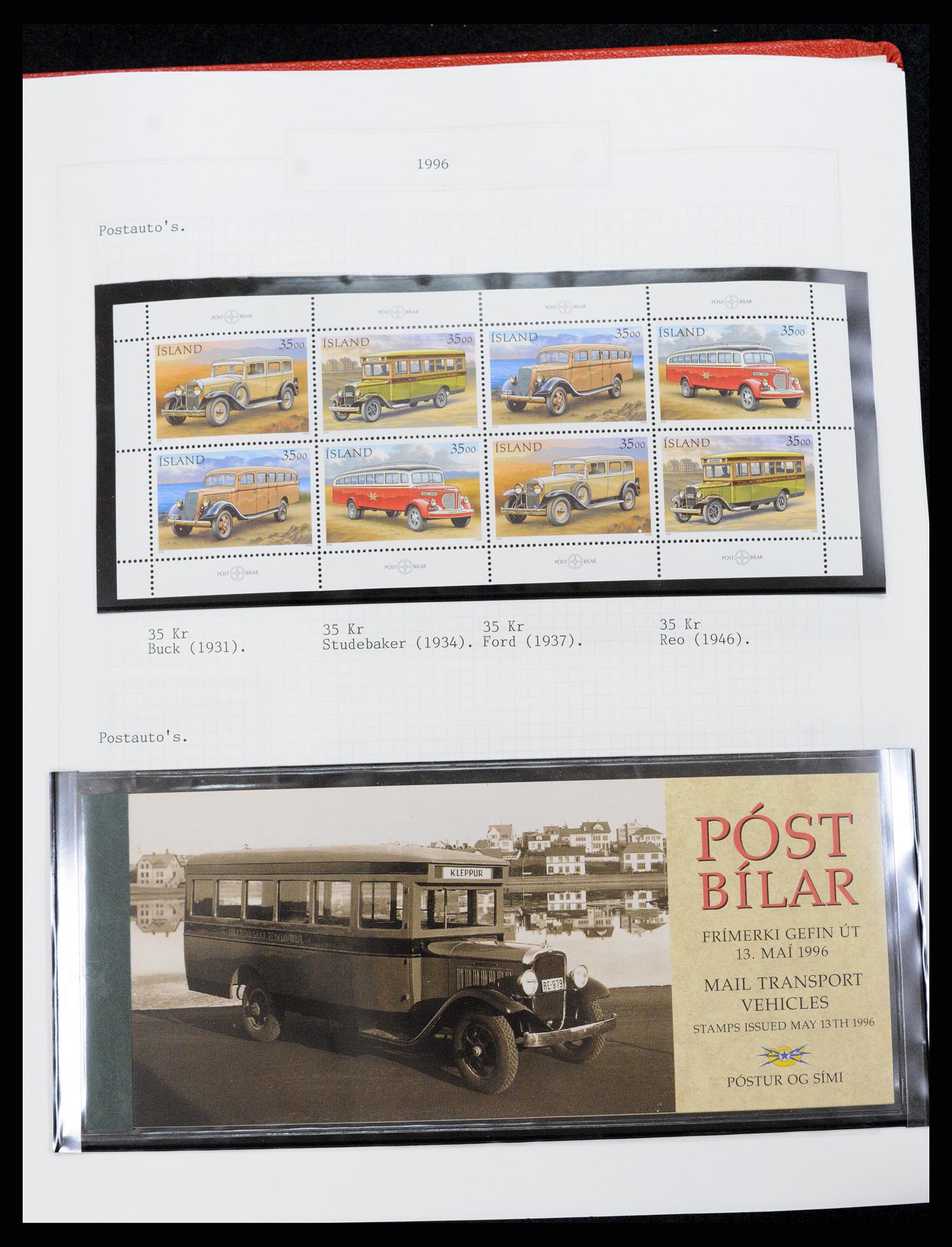 37300 097 - Postzegelverzameling 37300 IJsland 1873-2000.