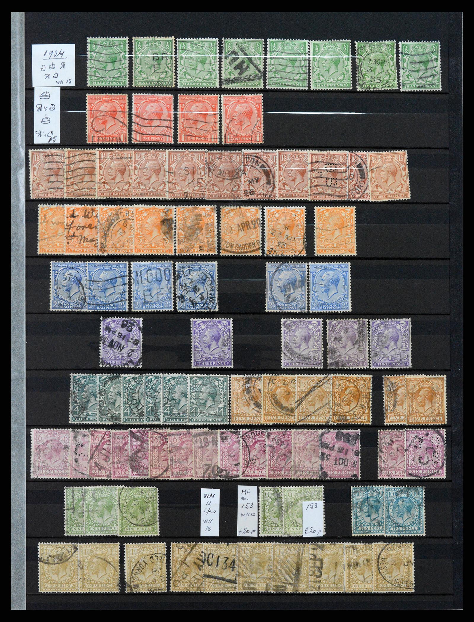 37301 013 - Postzegelverzameling 37301 Engeland 1841-1969.