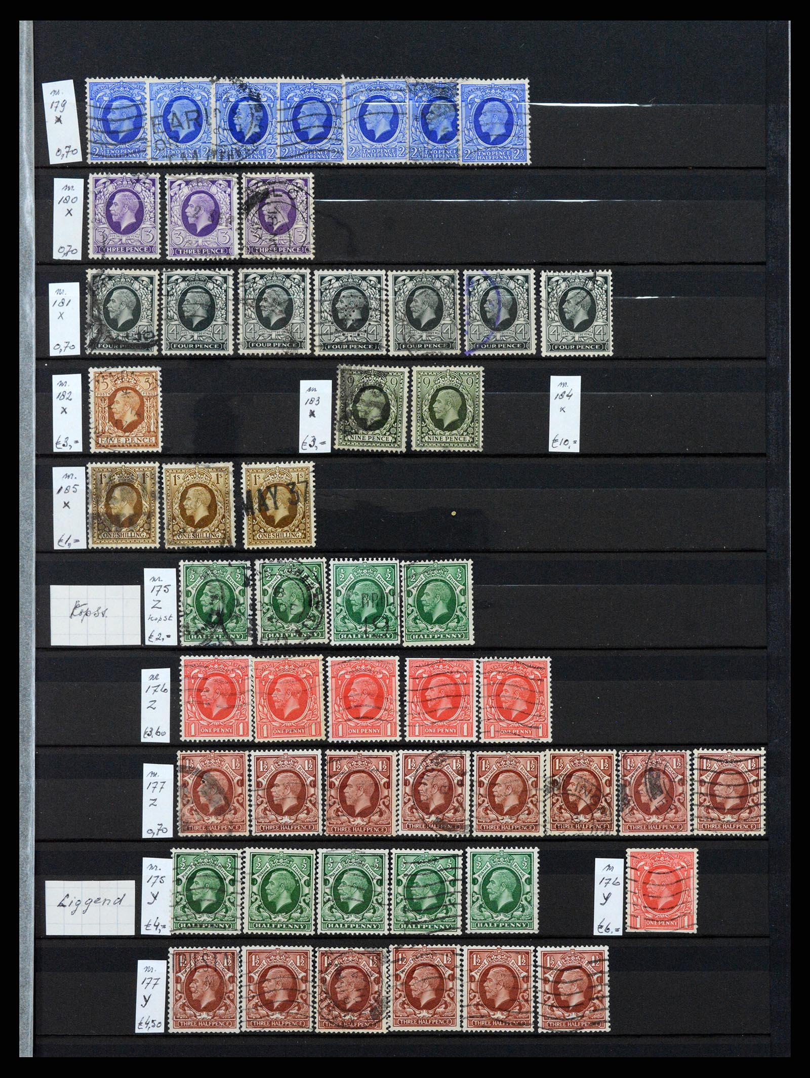 37301 015 - Postzegelverzameling 37301 Engeland 1841-1969.