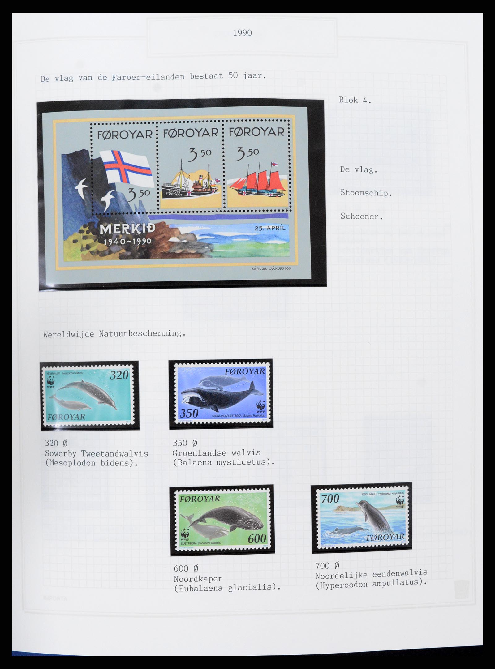 37302 023 - Postzegelverzameling 37302 Groenland en Faeroer 1905-2001.