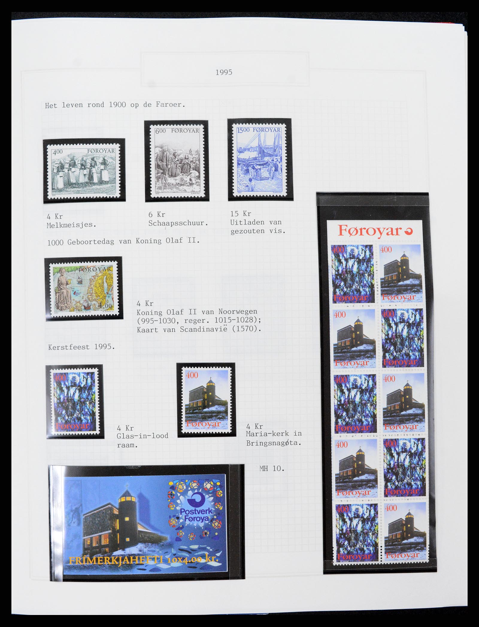 37302 039 - Postzegelverzameling 37302 Groenland en Faeroer 1905-2001.