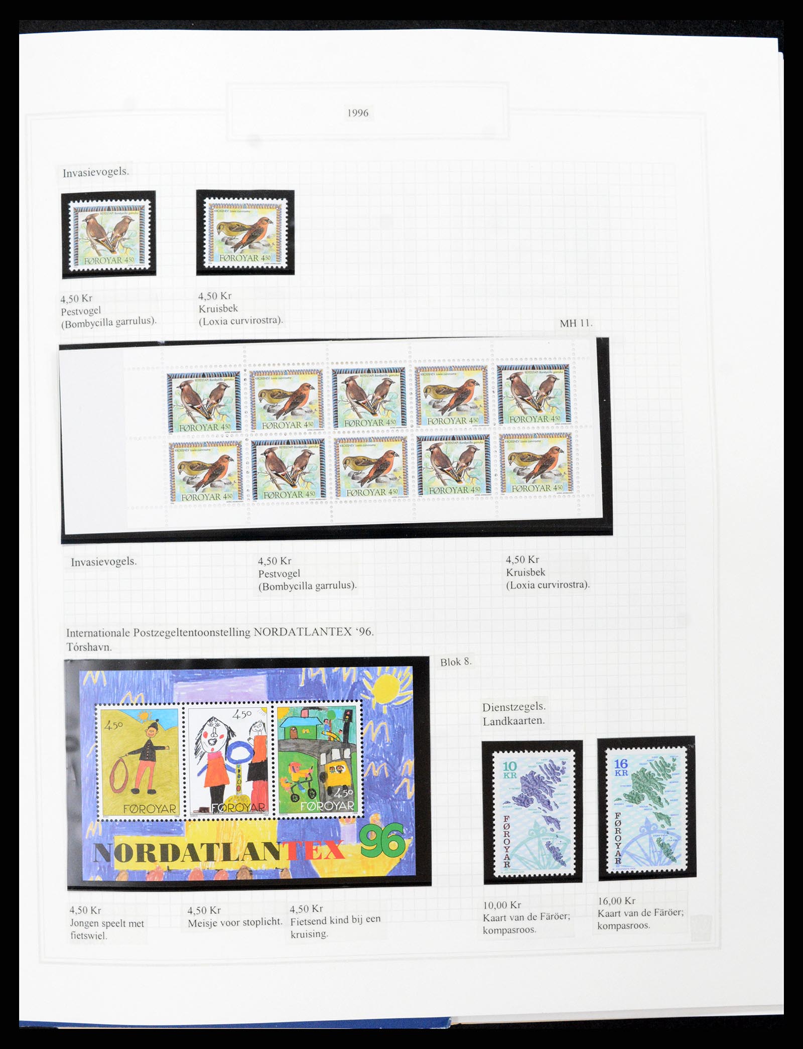 37302 041 - Postzegelverzameling 37302 Groenland en Faeroer 1905-2001.