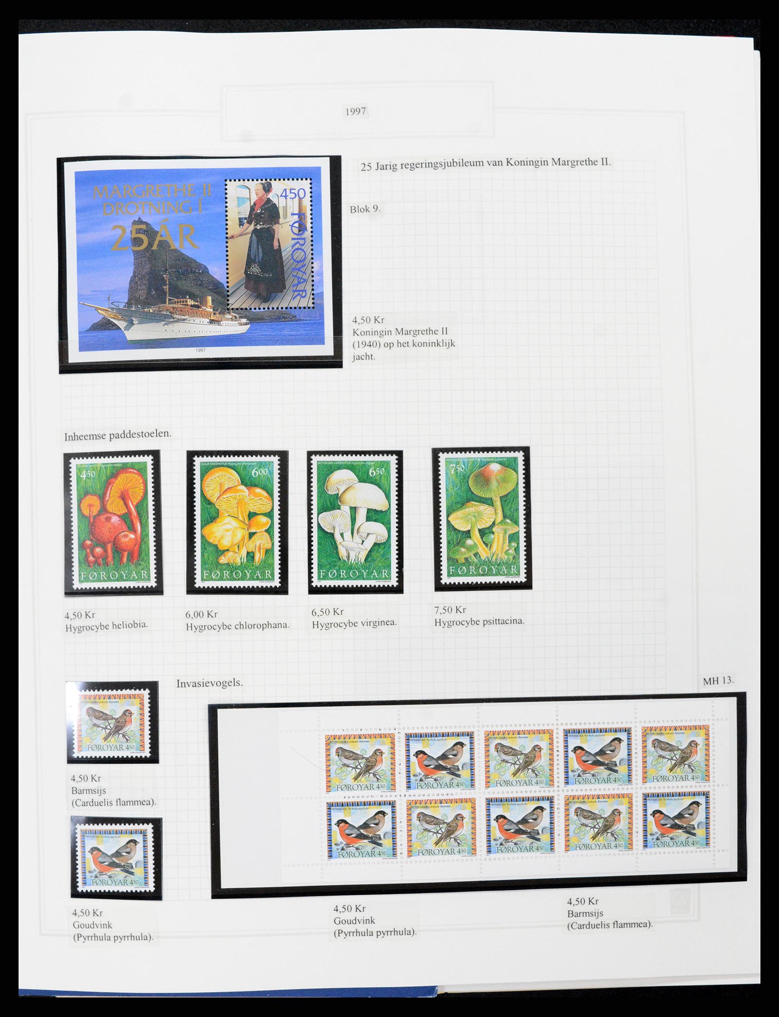 37302 043 - Postzegelverzameling 37302 Groenland en Faeroer 1905-2001.