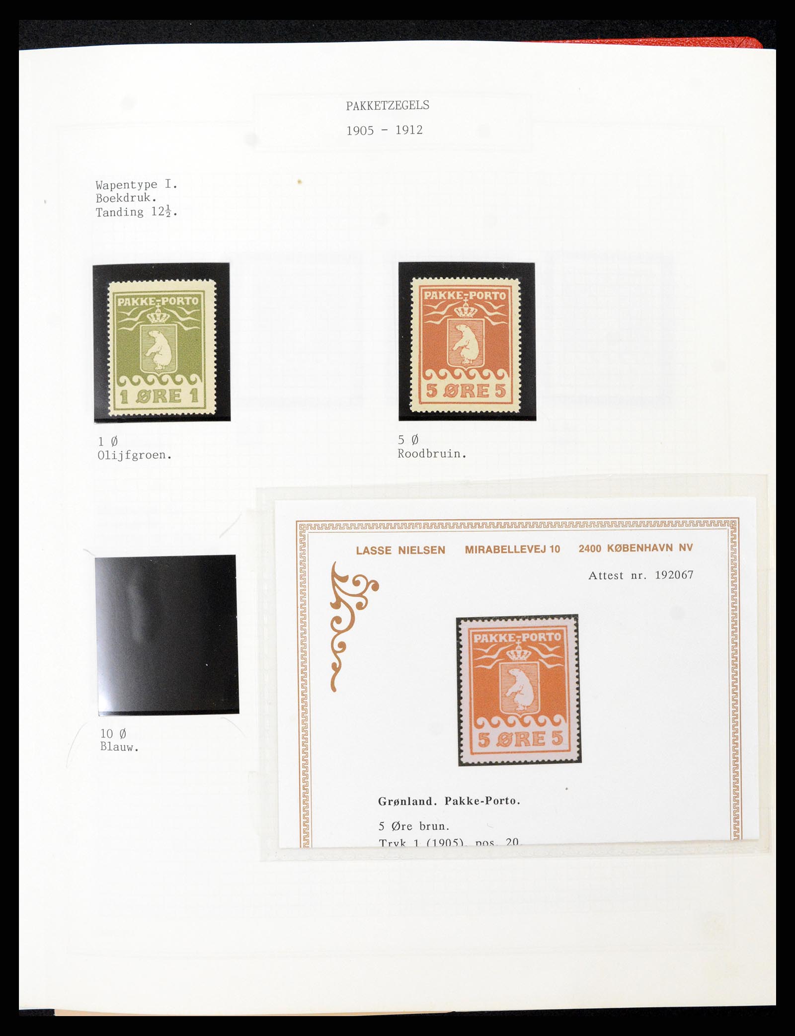 37302 055 - Postzegelverzameling 37302 Groenland en Faeroer 1905-2001.