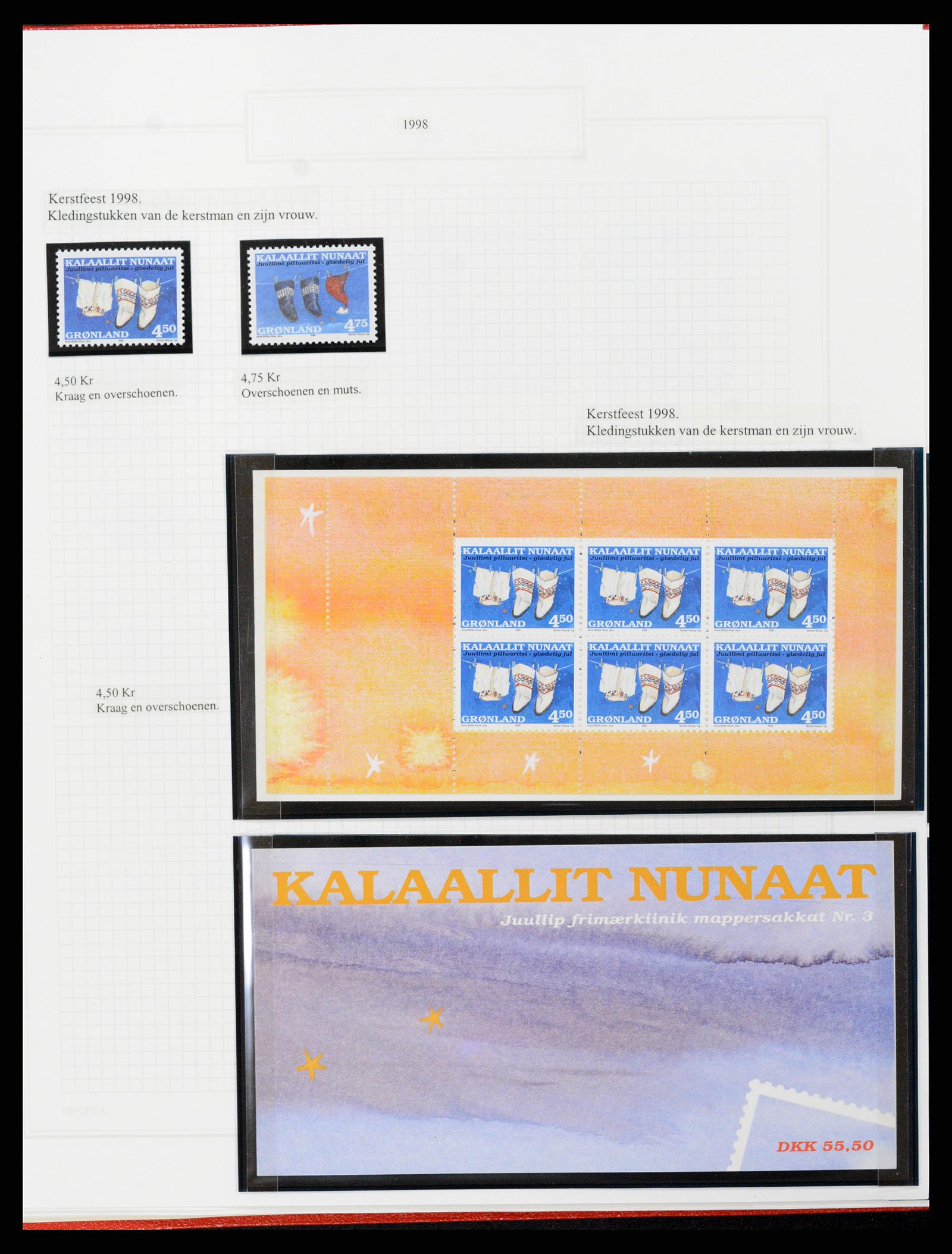 37302 100 - Stamp collection 37302 Greenland and Faroe Islands 1905-2001.