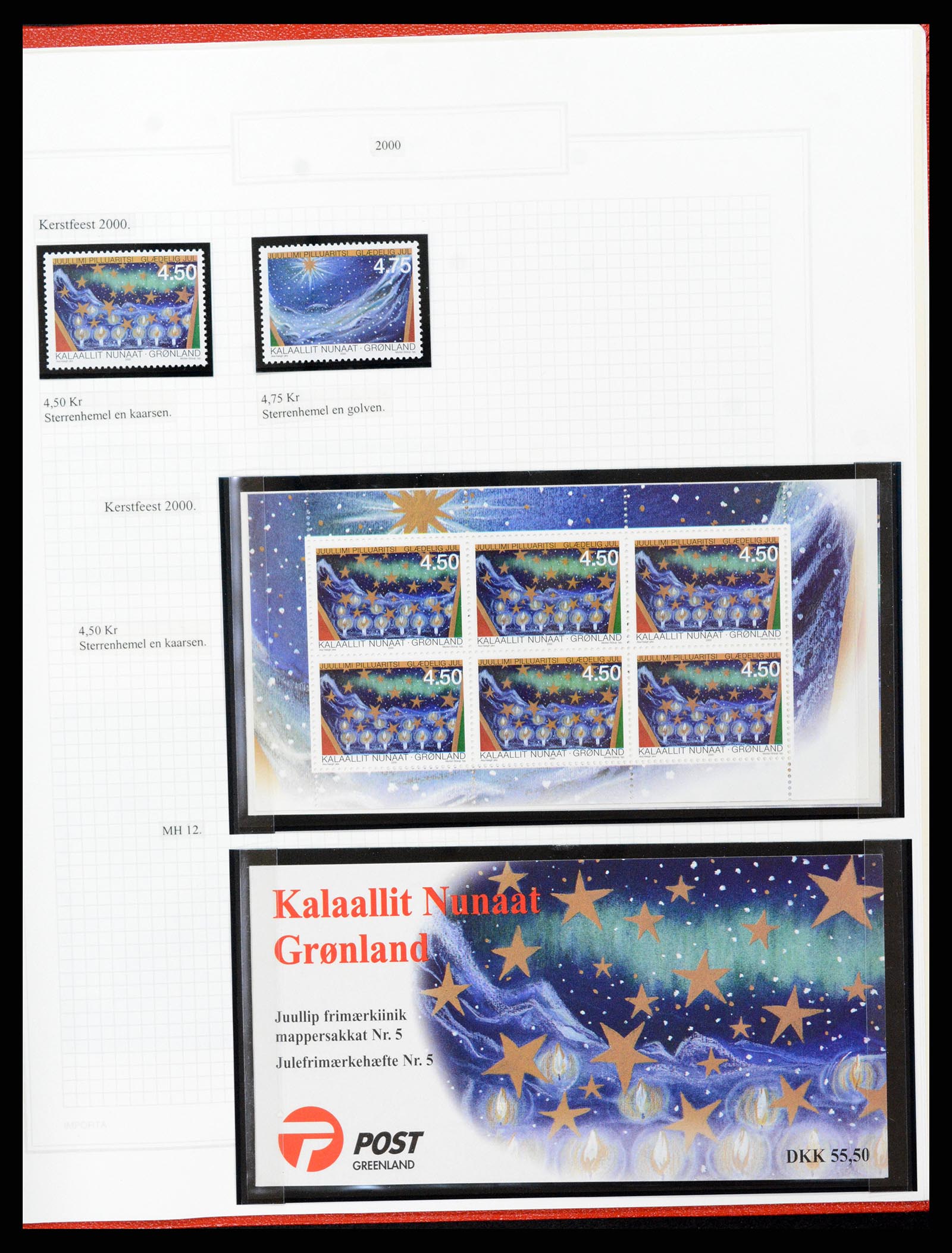 37302 109 - Postzegelverzameling 37302 Groenland en Faeroer 1905-2001.