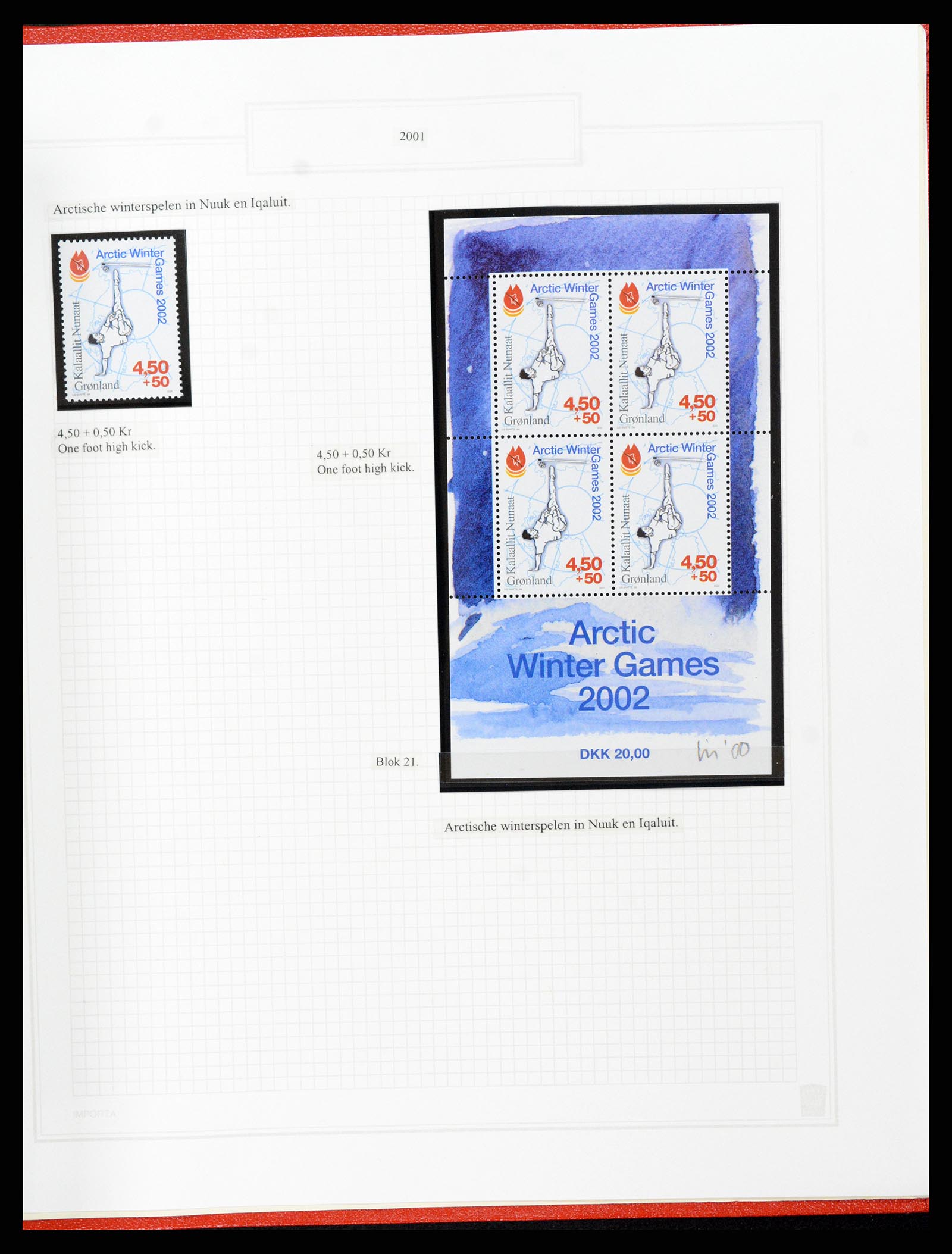 37302 111 - Postzegelverzameling 37302 Groenland en Faeroer 1905-2001.