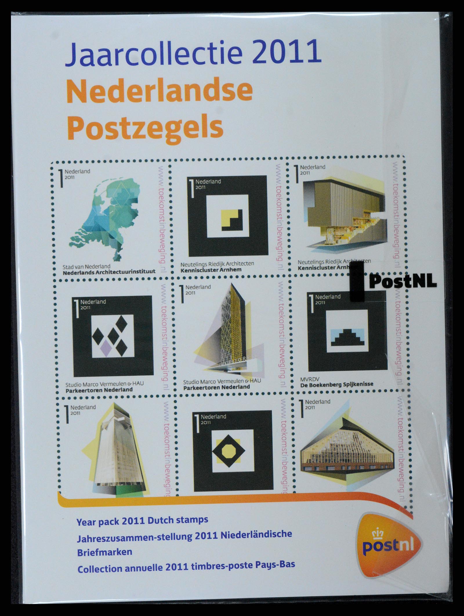 37303 011 - Postzegelverzameling 37303 Nederland jaarsets 2001-2022!