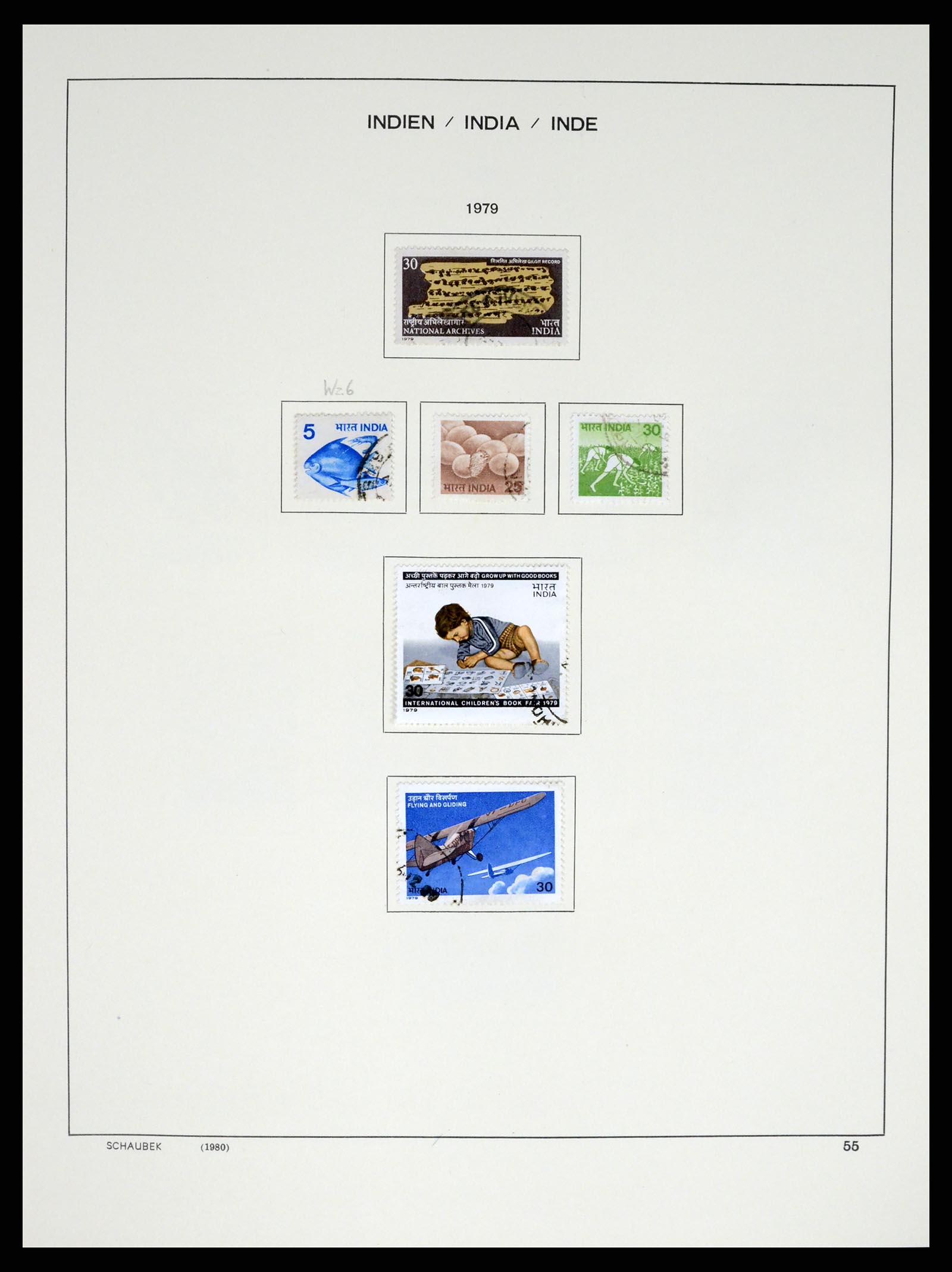 37304 069 - Postzegelverzameling 37304 India 1947-2016.