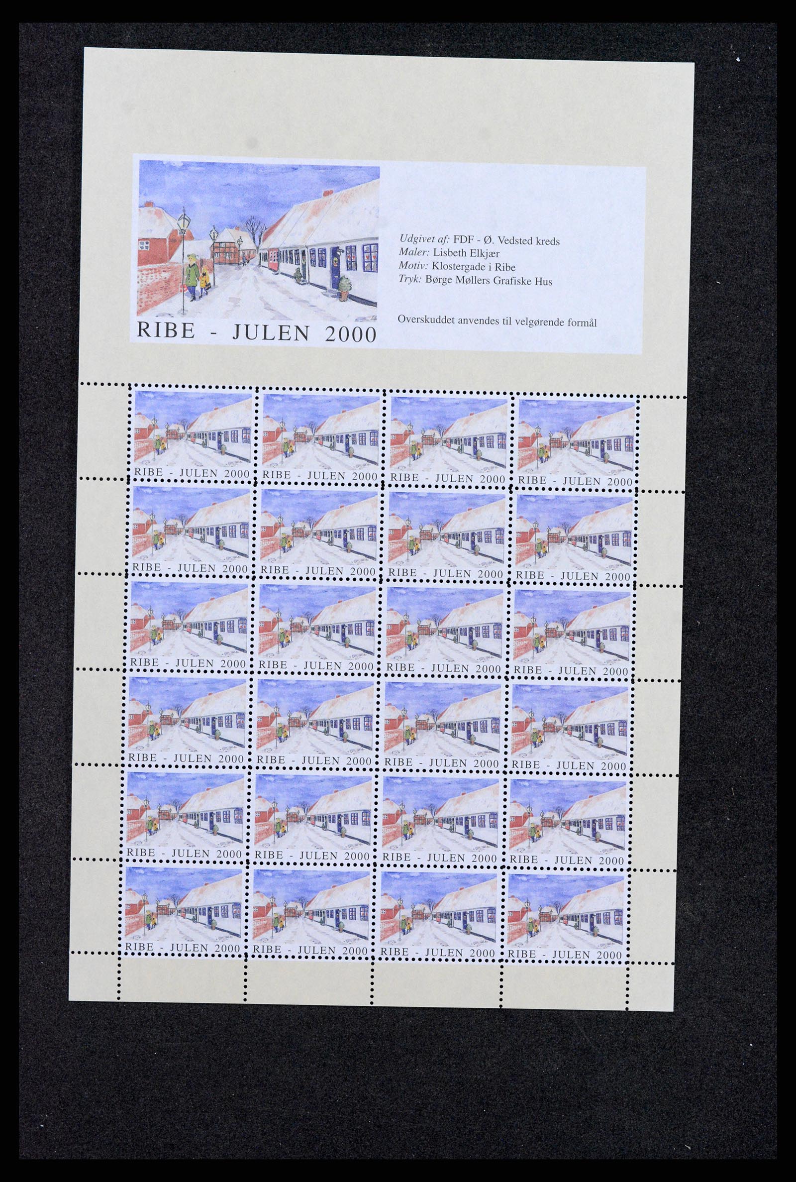 37305 0012 - Postzegelverzameling 37305 Scandinavië julzegels vanaf 1904.
