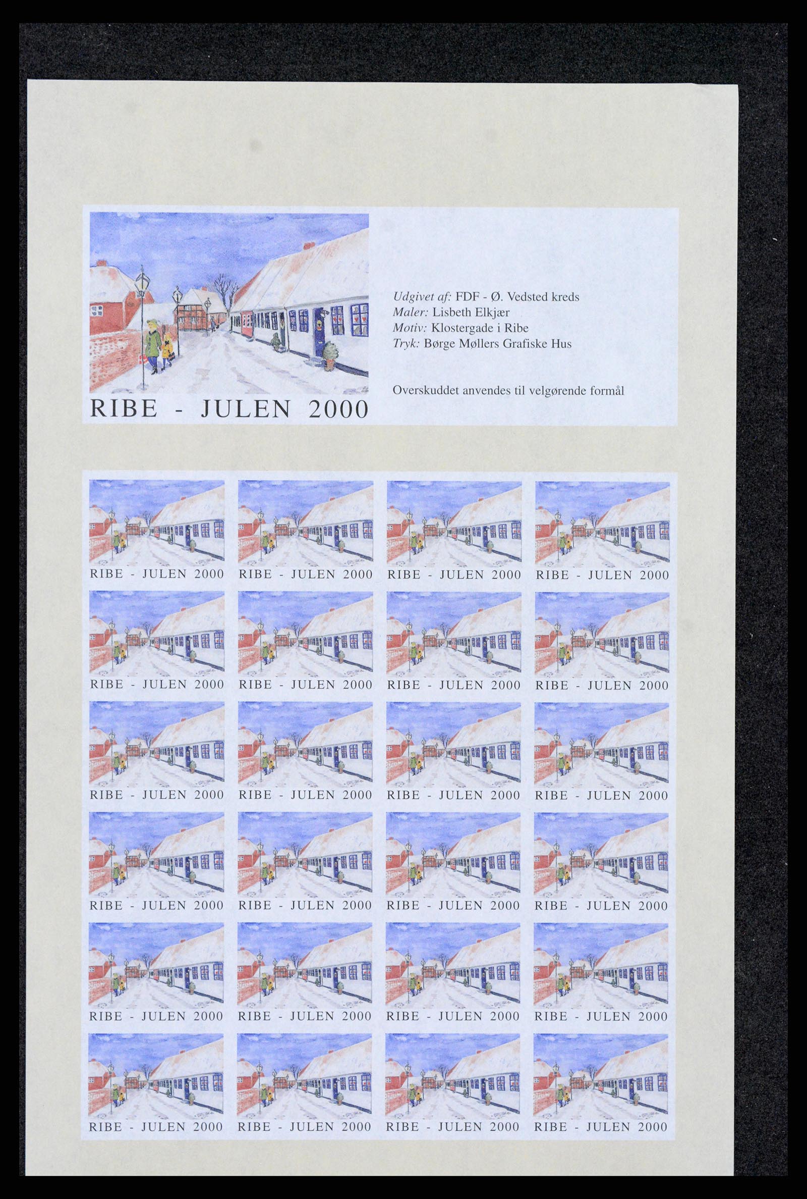 37305 0013 - Postzegelverzameling 37305 Scandinavië julzegels vanaf 1904.
