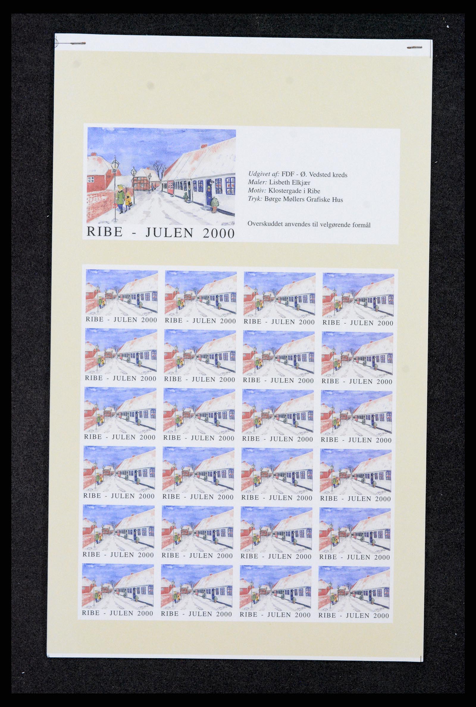 37305 0014 - Postzegelverzameling 37305 Scandinavië julzegels vanaf 1904.