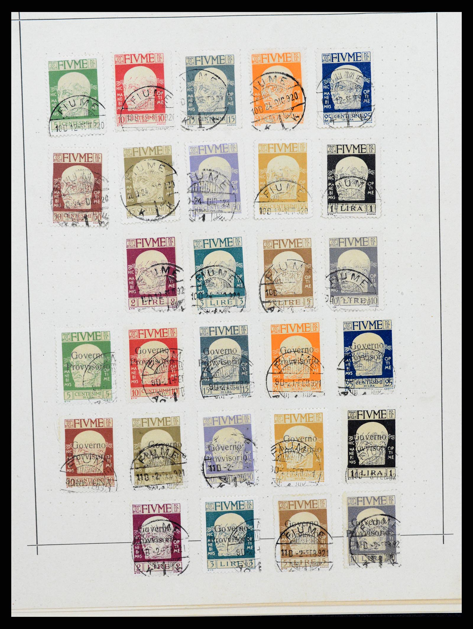 37306 013 - Stamp collection 37306 Italian post abroad 1874-1920.