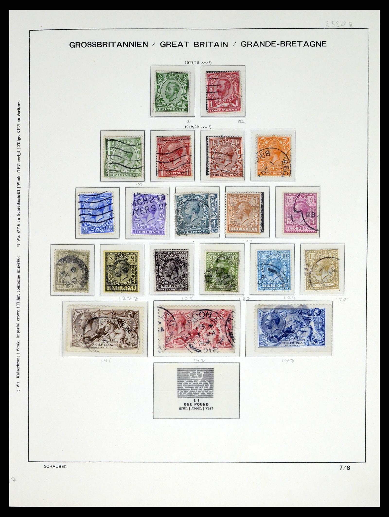 37310 011 - Postzegelverzameling 37310 Engeland 1840-1988.
