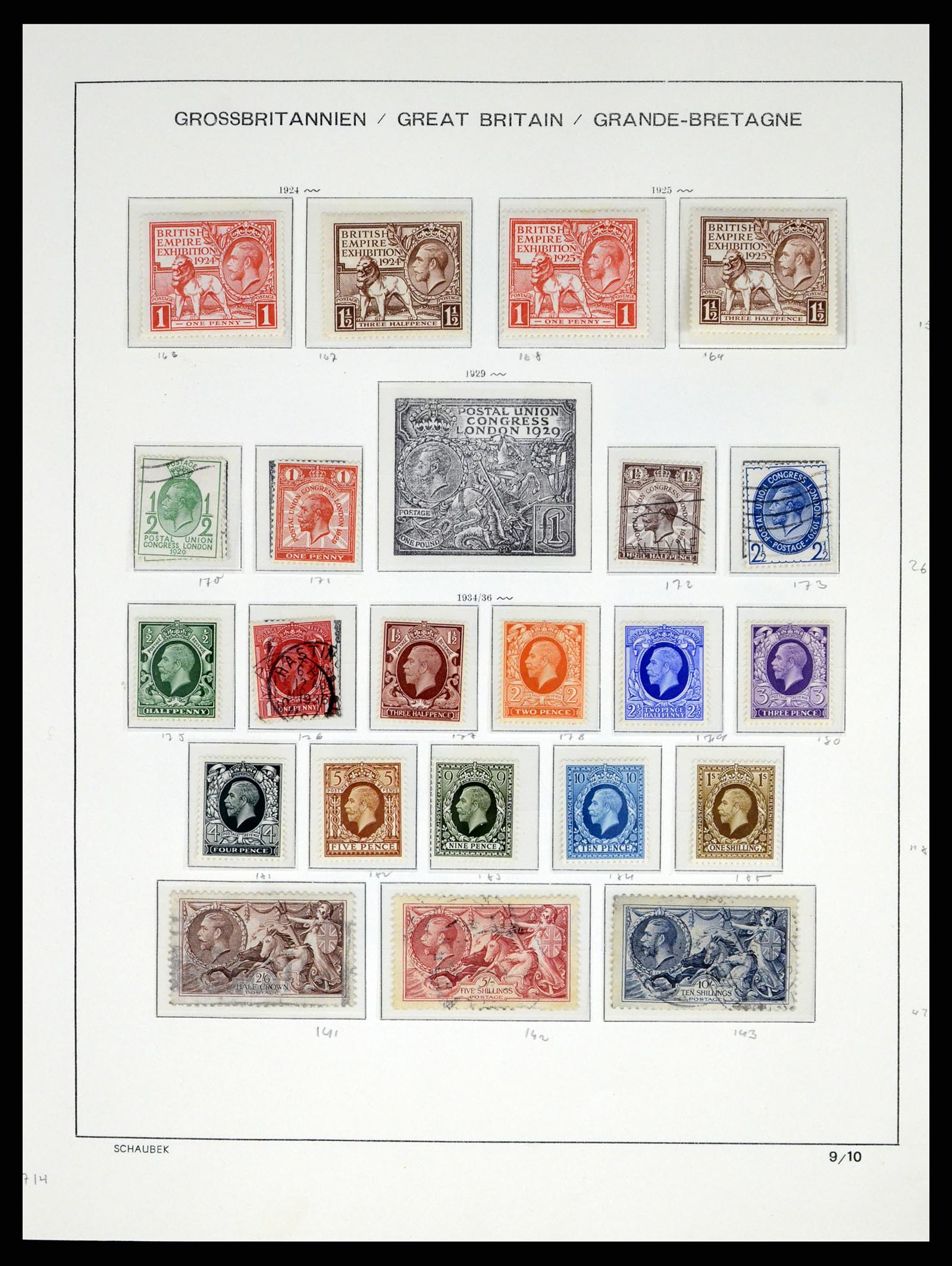 37310 014 - Postzegelverzameling 37310 Engeland 1840-1988.