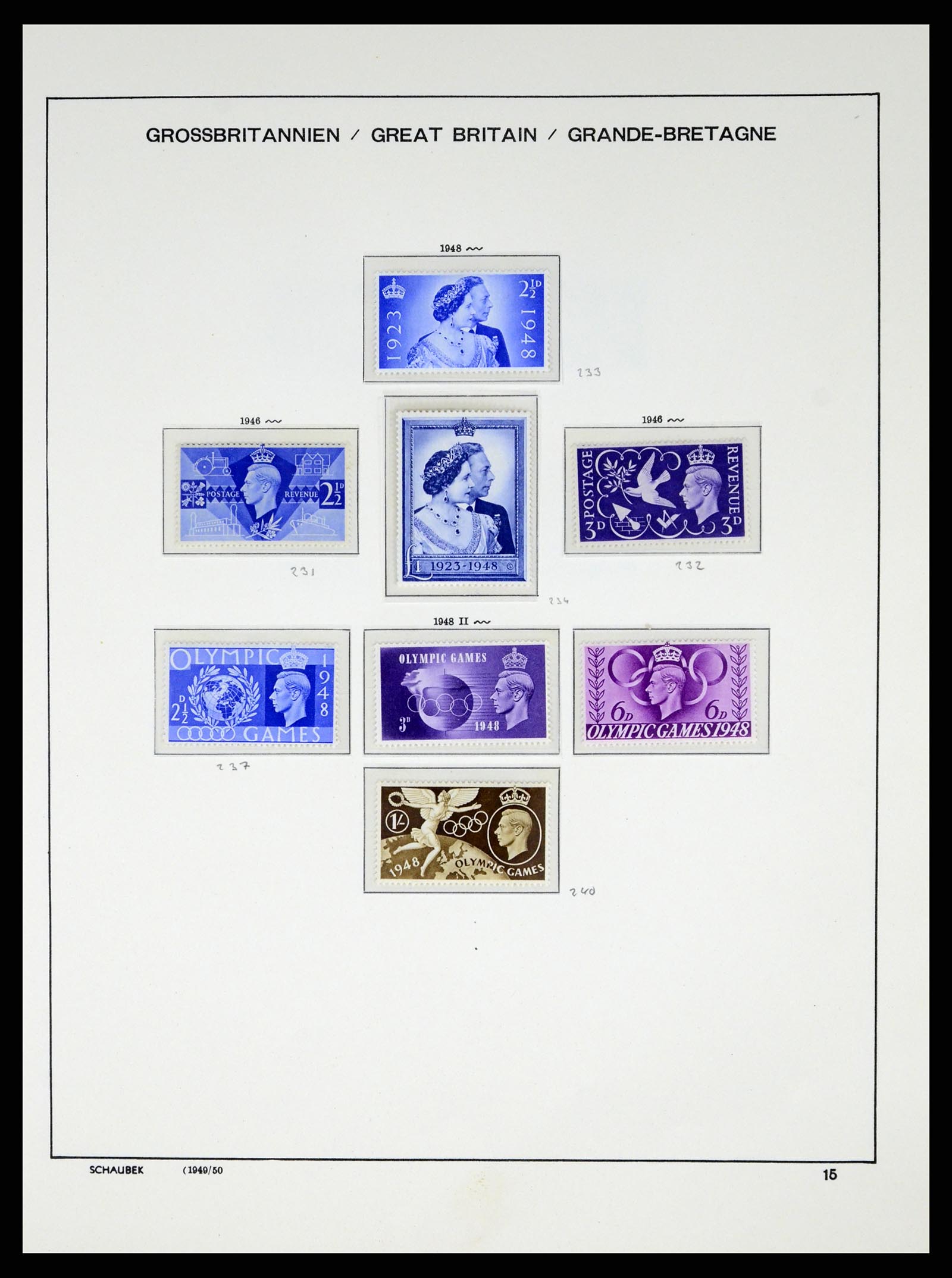 37310 018 - Postzegelverzameling 37310 Engeland 1840-1988.